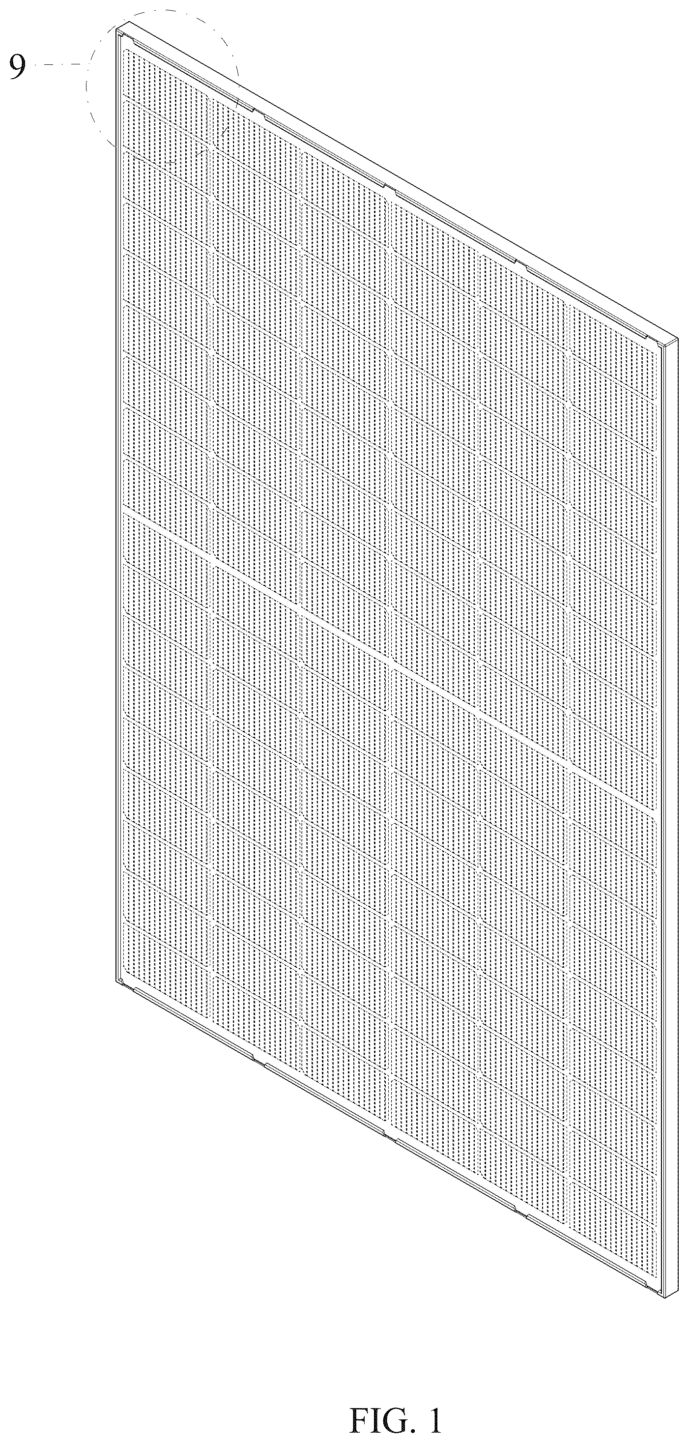Patent USD1076785 — Photo-voltaic module — Figure 1
