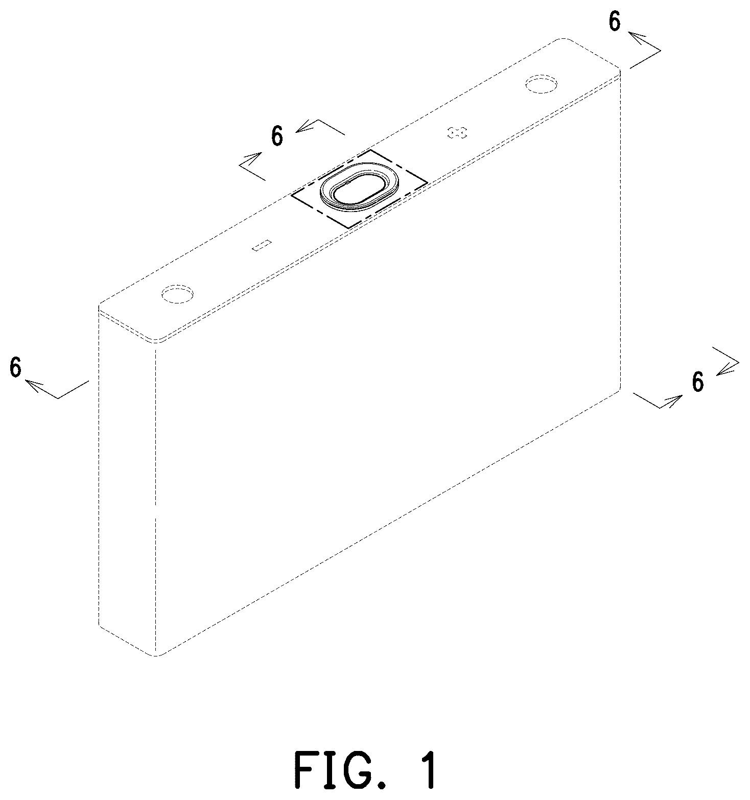 Patent USD1076787 — Explosion proof valve for battery case — Figure 1
