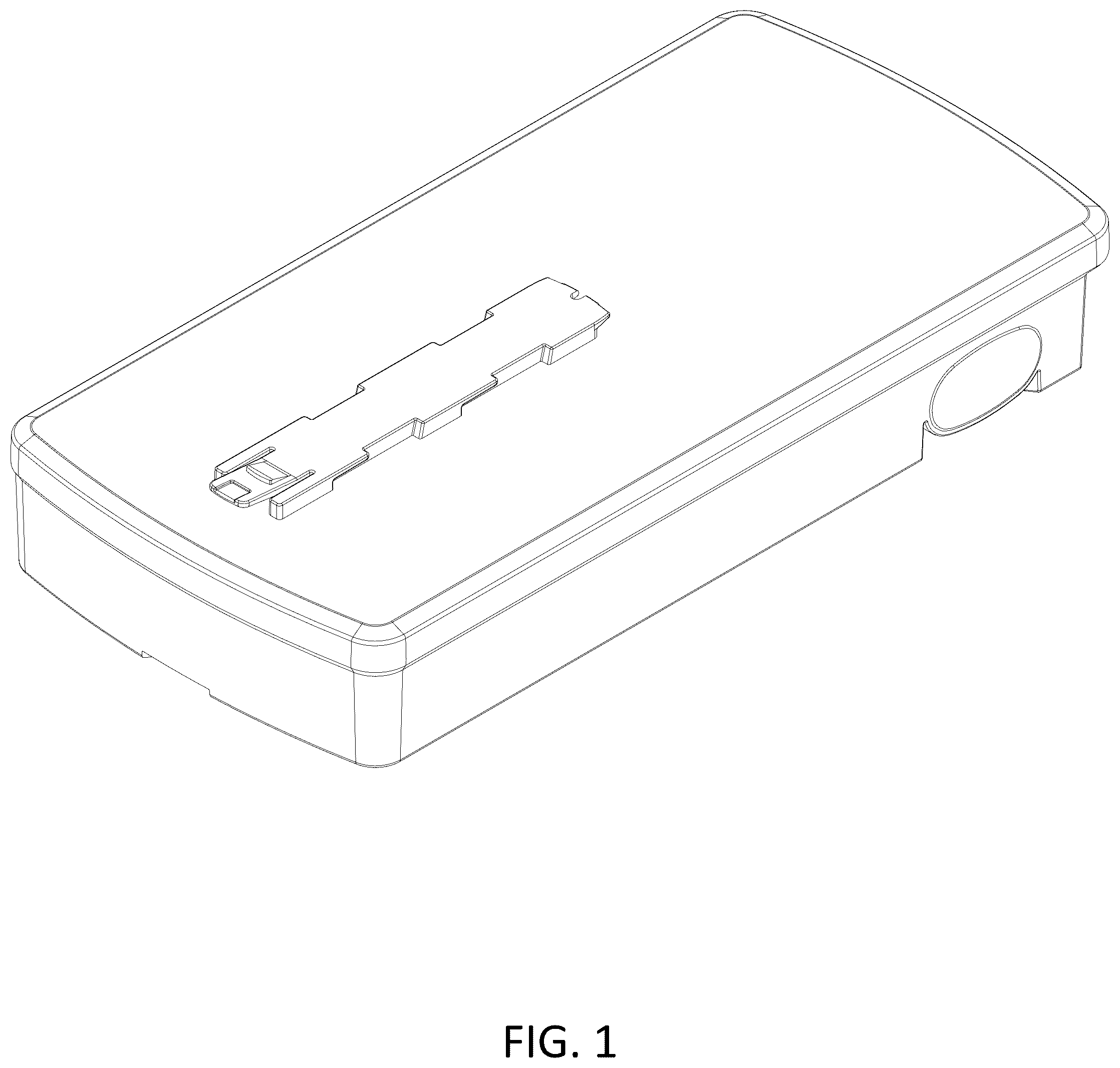 Patent USD1076788 — Battery box — Figure 1
