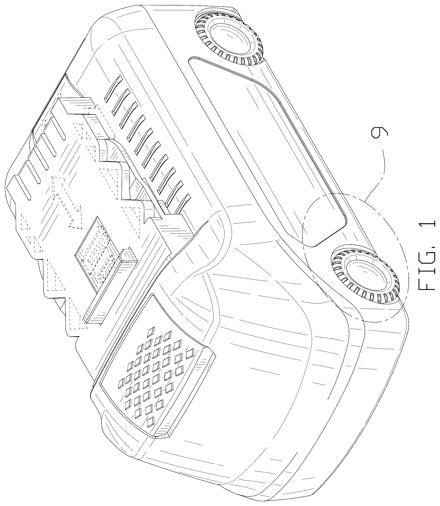 Patent USD1076790 — Rechargeable battery — Figure 1