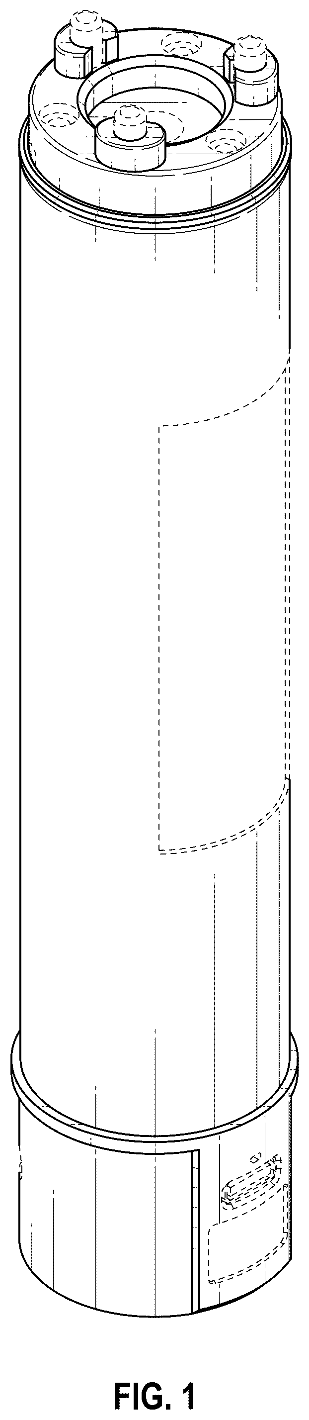 Patent USD1076795 — Rechargeable battery assembly — Figure 1