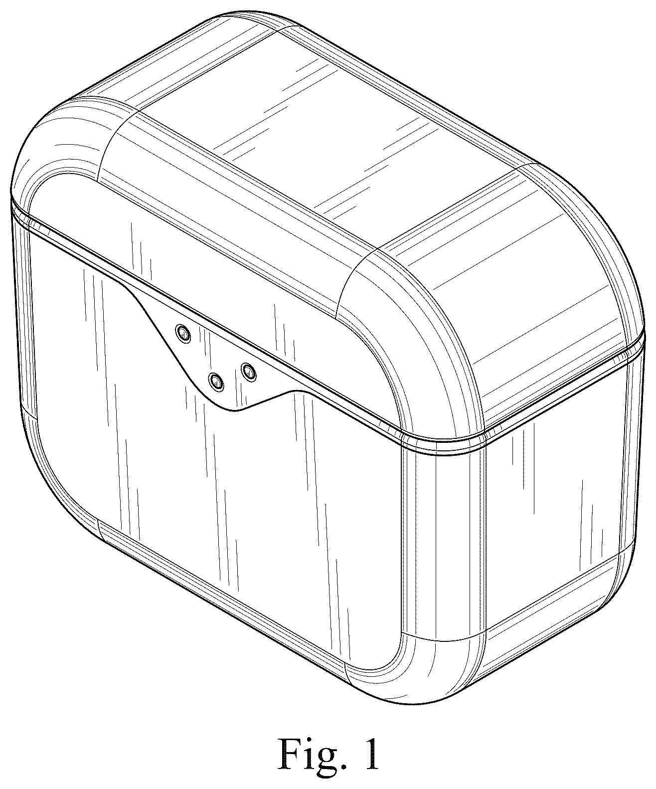 Patent USD1076801 — Charging box — Figure 1