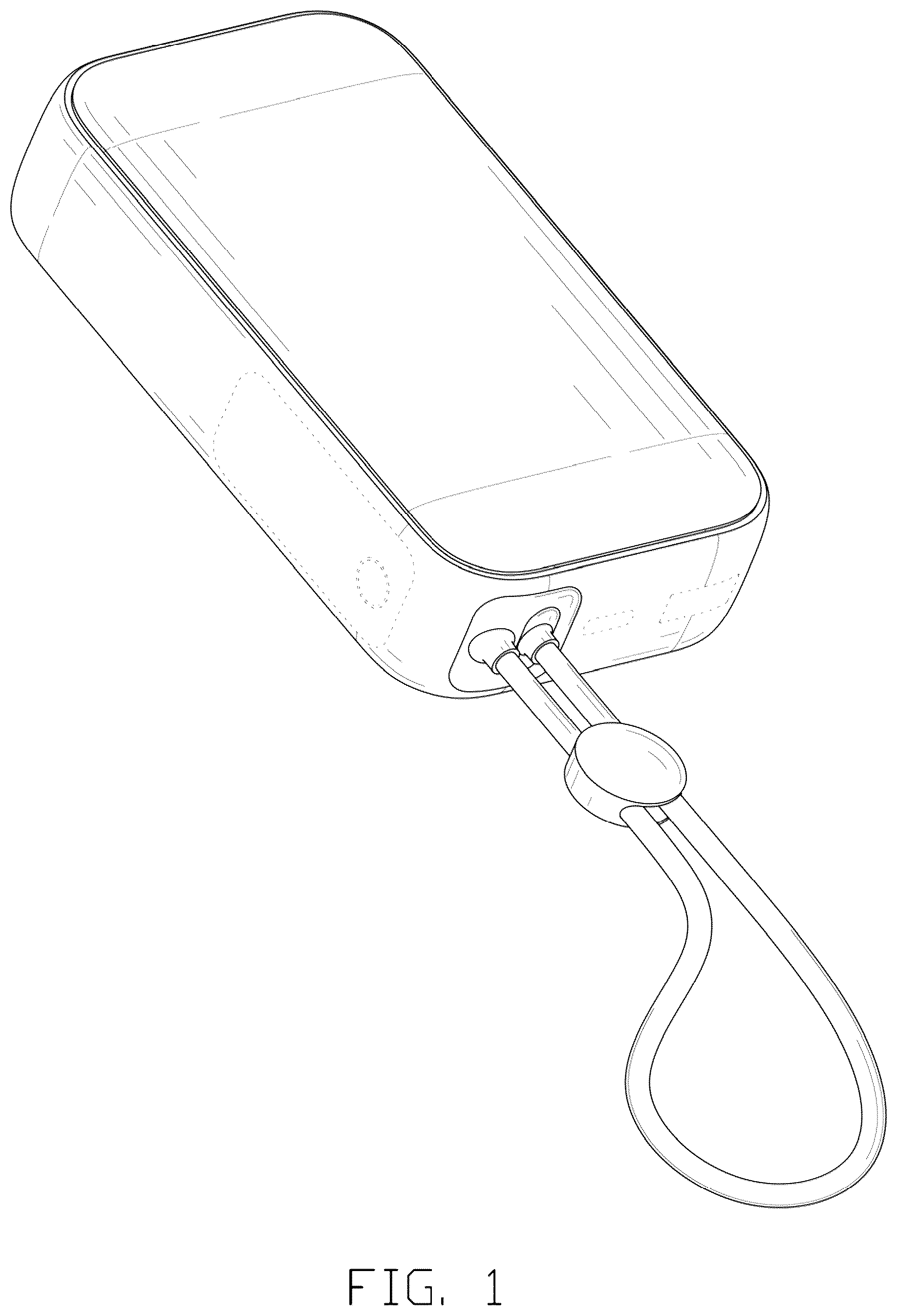 Patent USD1076802 — Portable power bank — Figure 1