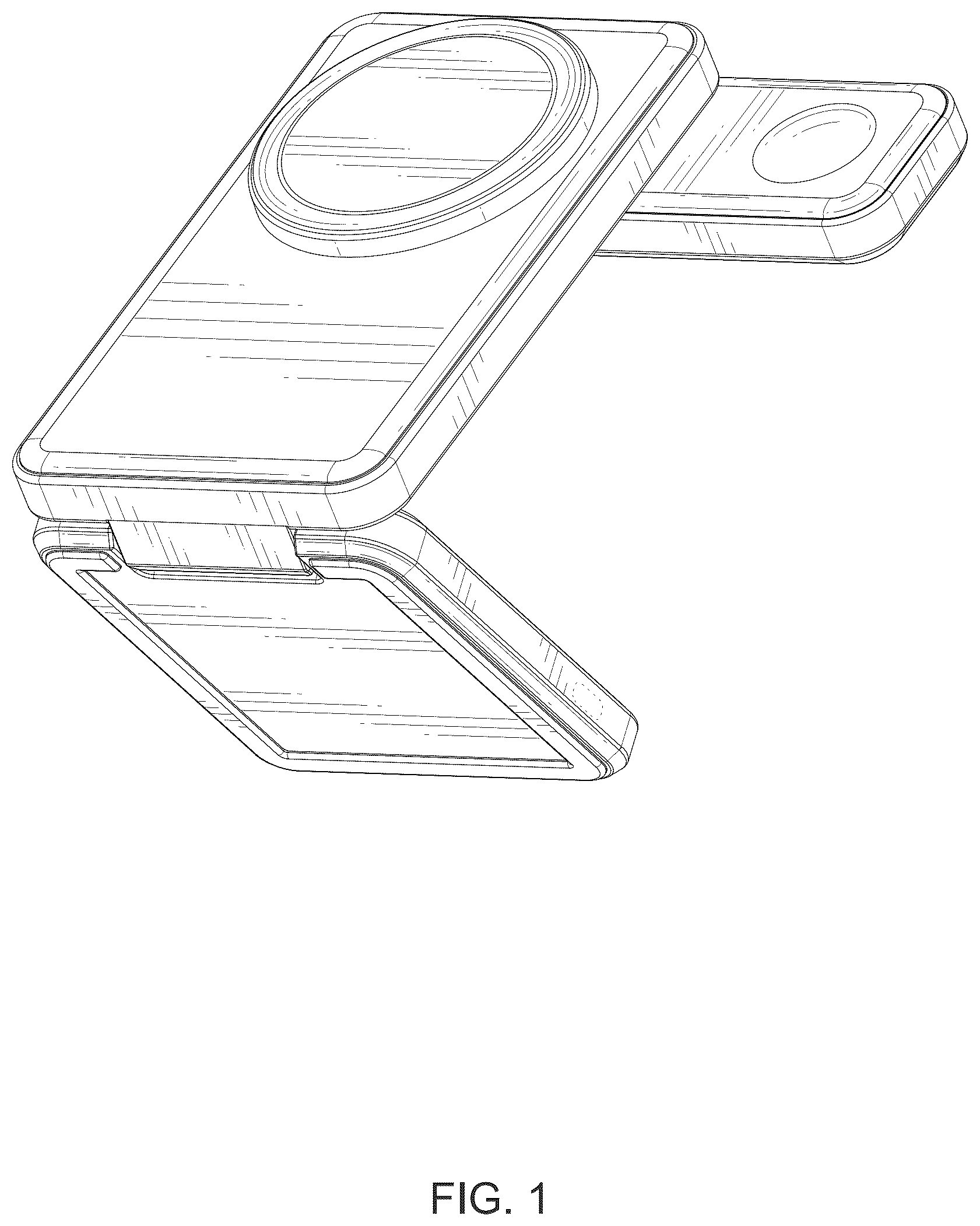 Patent USD1076804 — Wireless charger — Figure 1