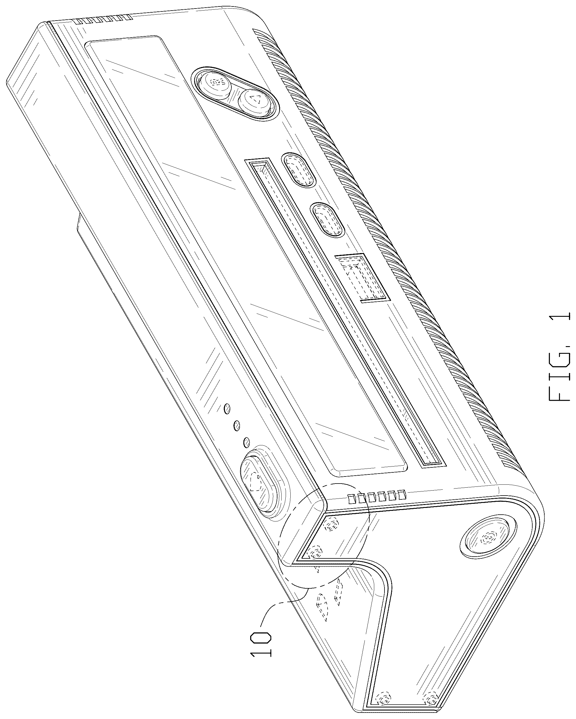 Patent USD1076823 — Power strip — Figure 1