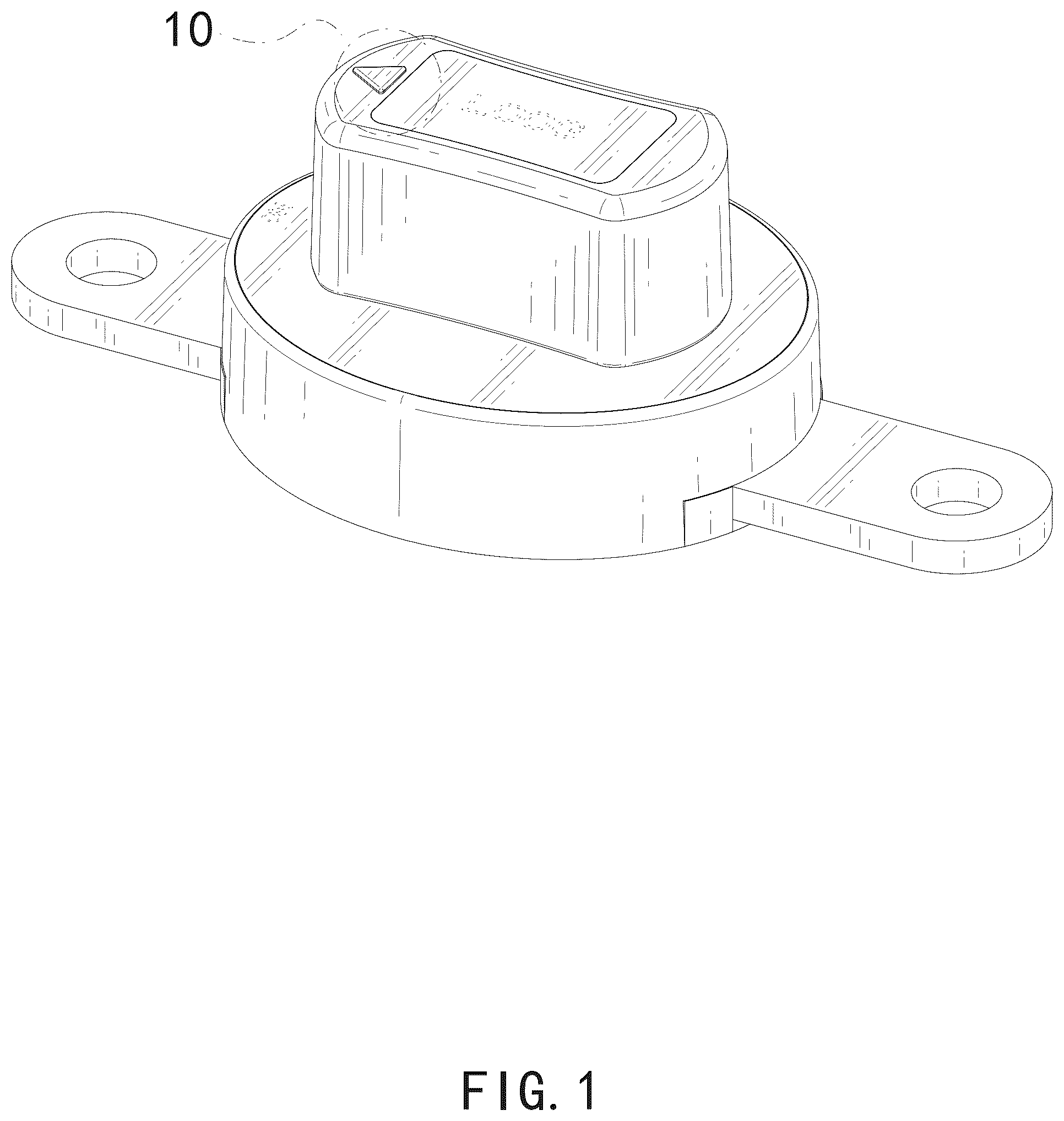 Patent USD1076828 — Battery disconnect switch — Figure 1