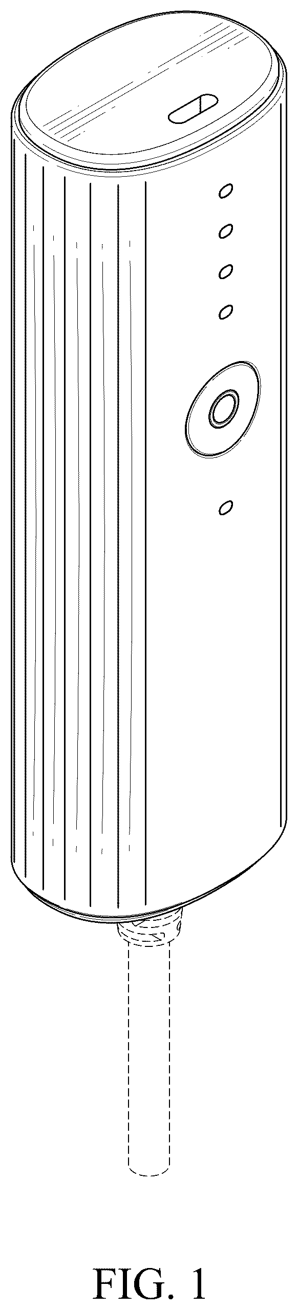 Patent USD1076832 — Controller for therapy device — Figure 1