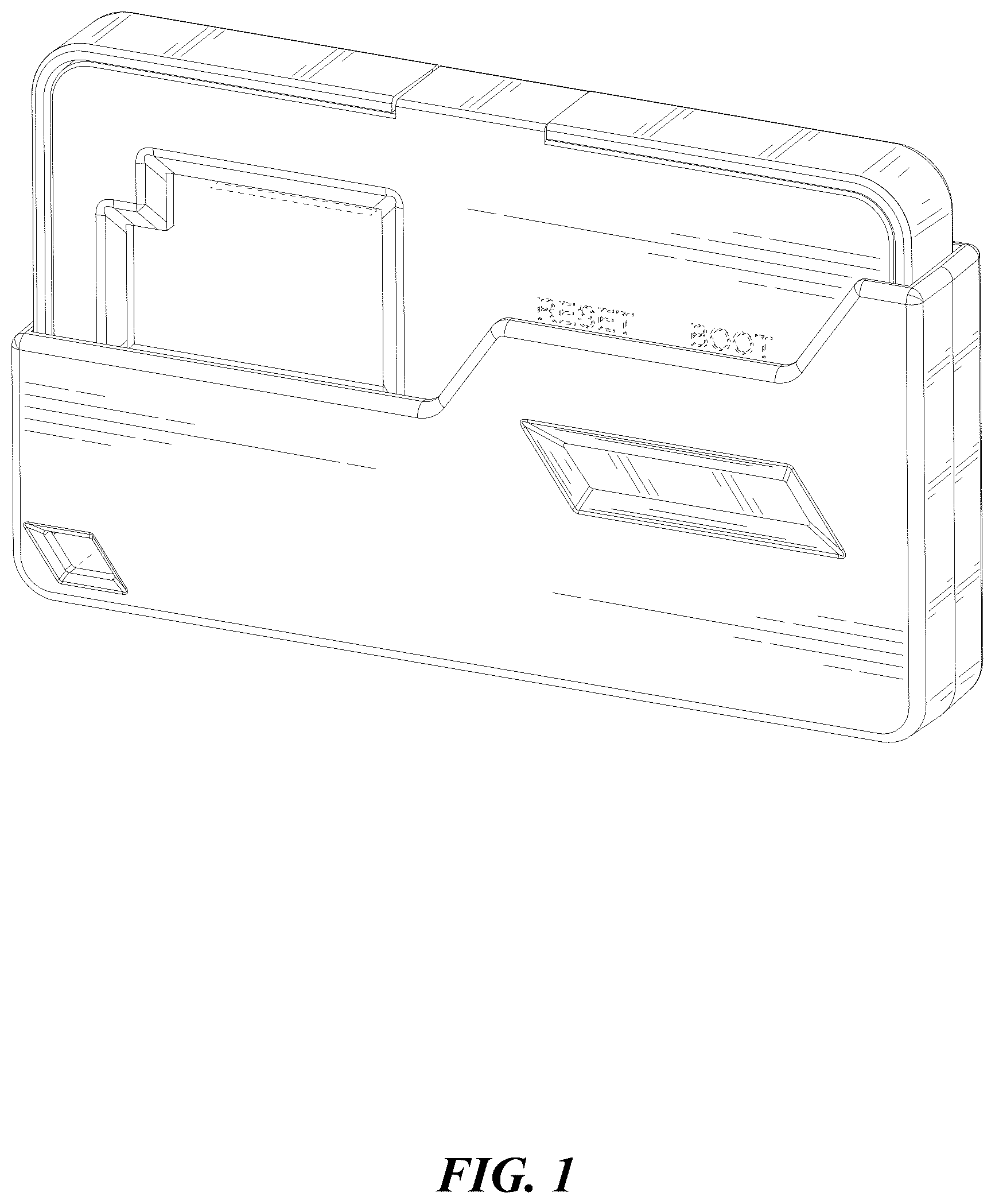 Patent USD1076839 — Plastic box assembly for electronic circuits — Figure 1