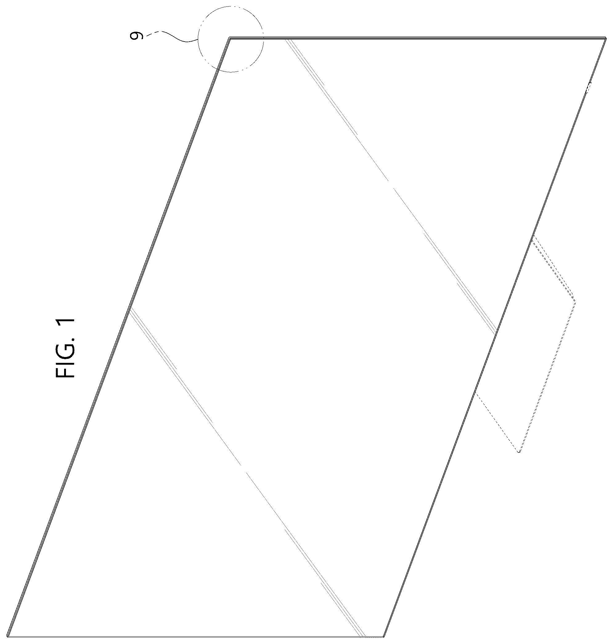 Patent USD1076842 — Television — Figure 1
