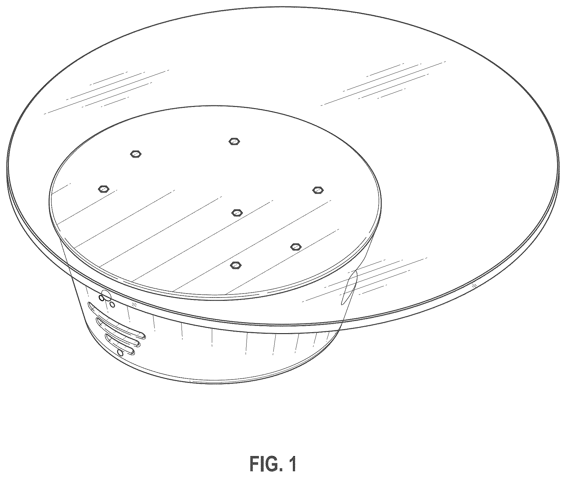 Patent USD1076860 — Speaker — Figure 1