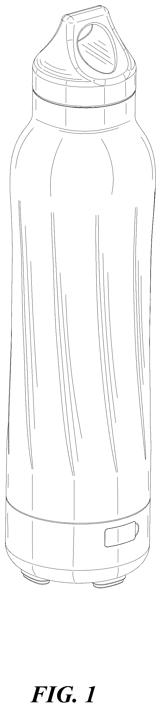 Patent USD1076867 — Sports bottle combined with speaker — Figure 1