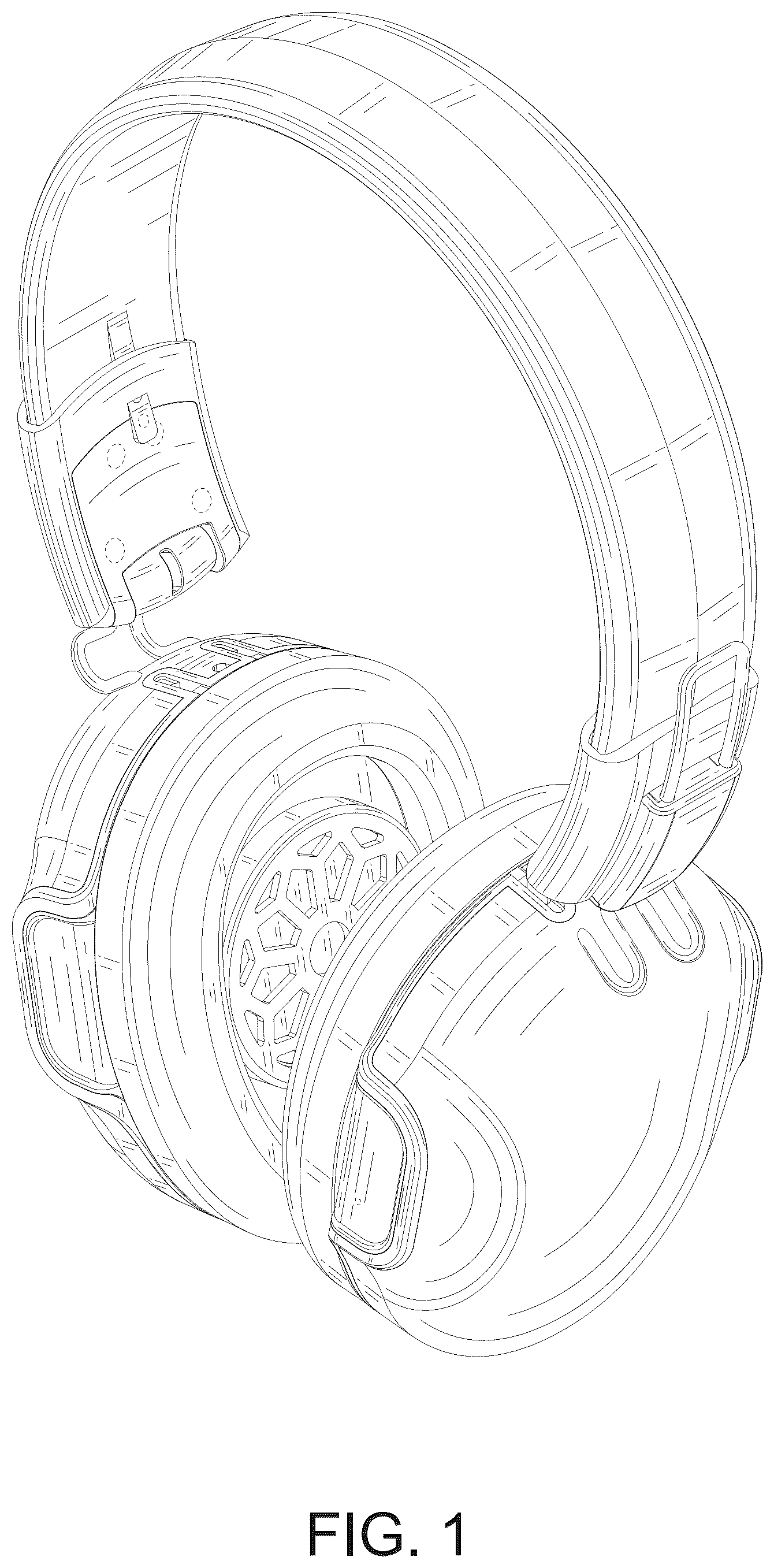 Patent USD1076870 — Headphone — Figure 1