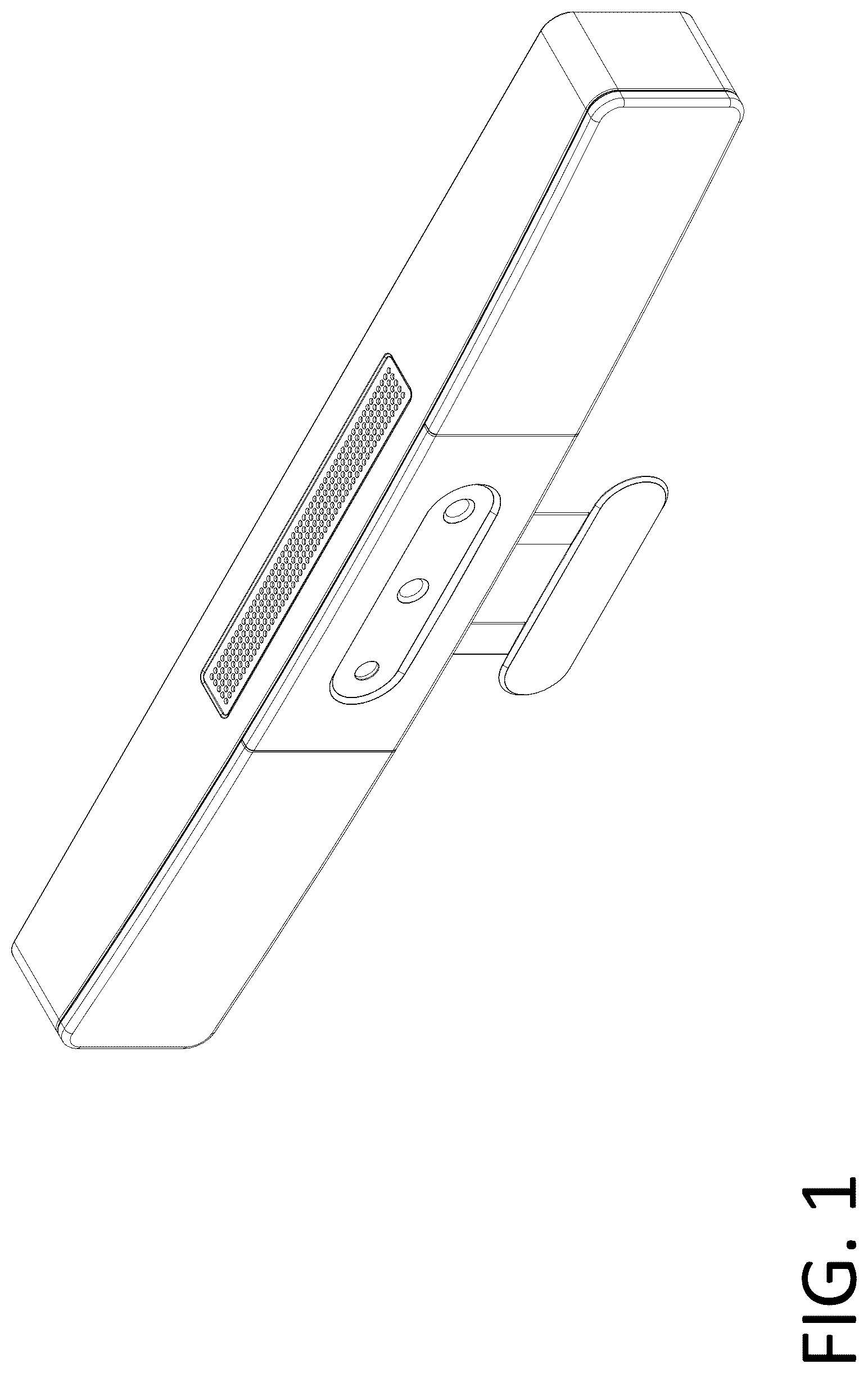 Patent USD1076877 Figure 1 – Soundbar
