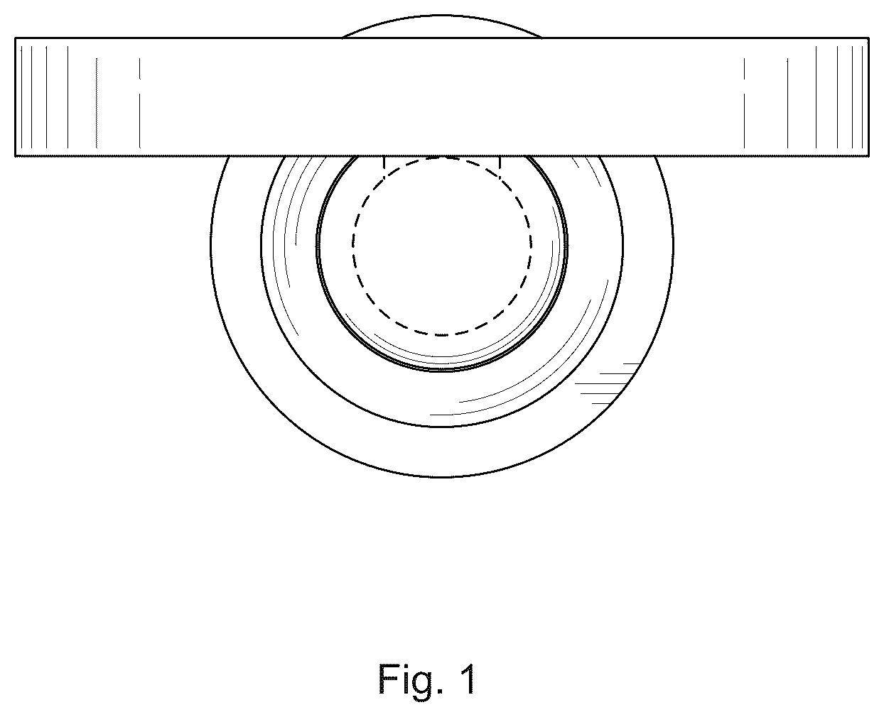 Patent USD1076886 — Wall mount for an audio device — Figure 1
