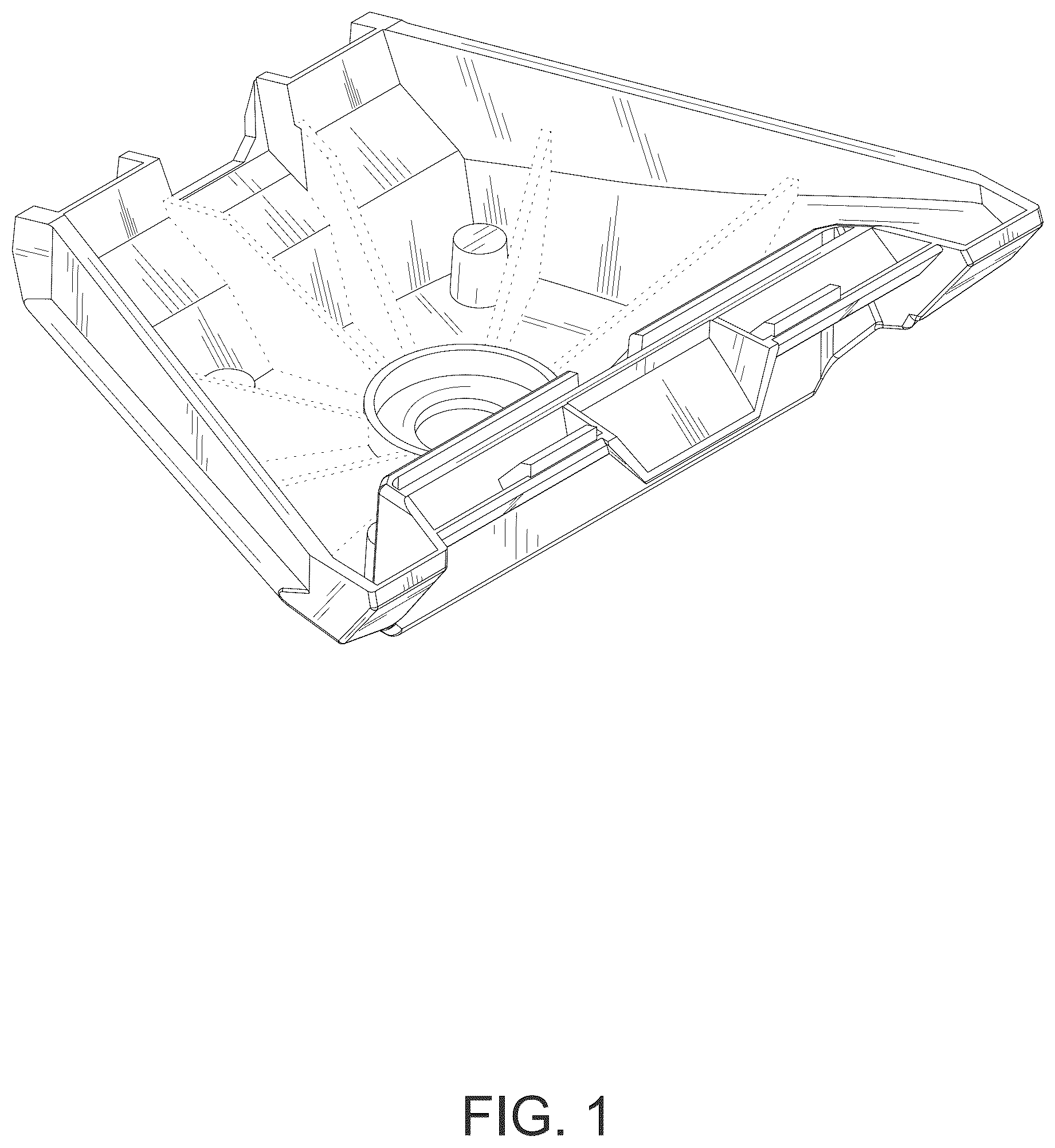 Patent USD1076895 Figure 1 – Antenna adapter
