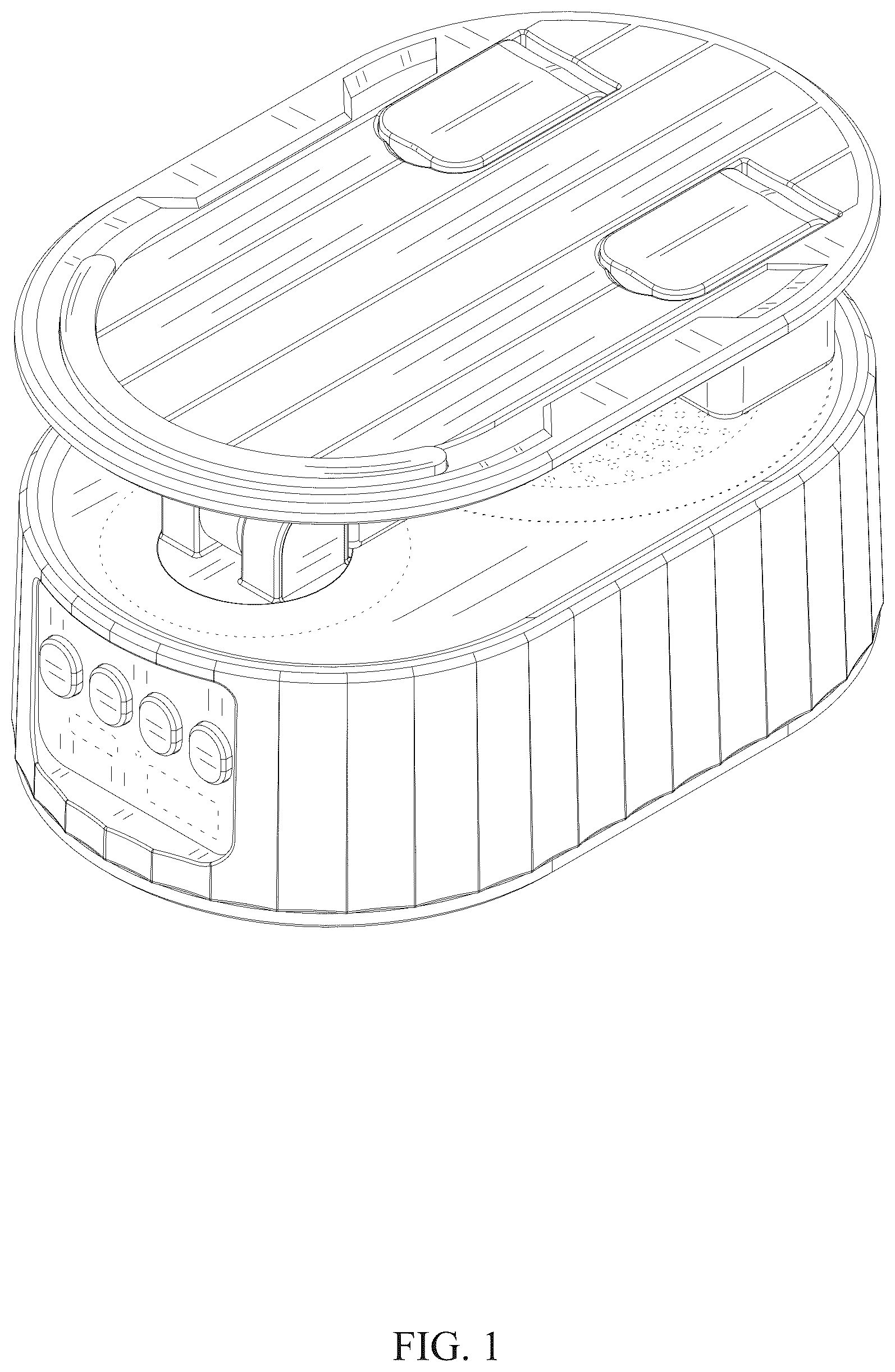 Patent USD1076902 — Combined phone stand and speaker — Figure 1