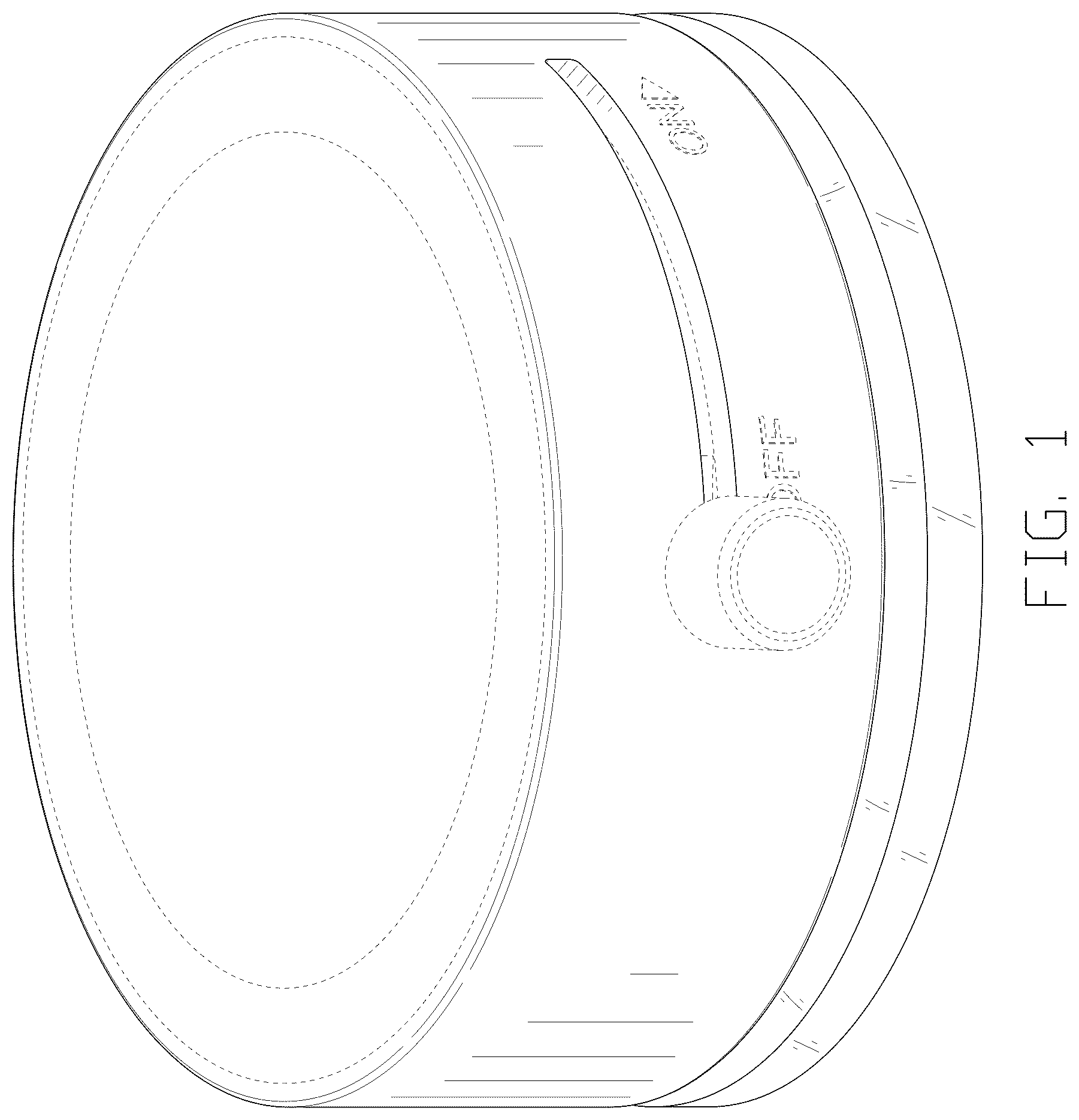 Patent USD1076906 Figure 1 – Magnetic phone holder