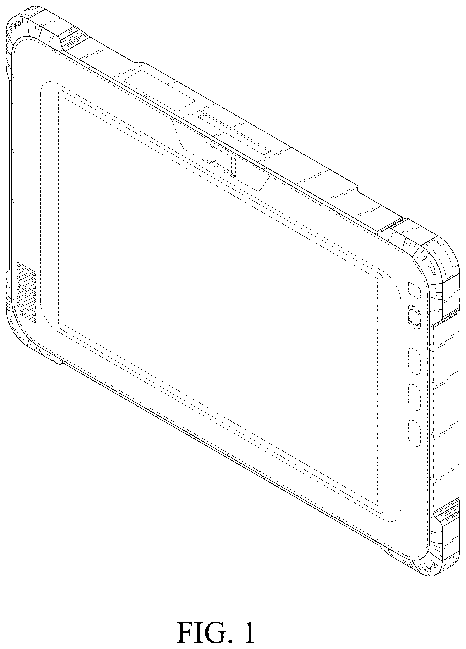Patent USD1076909 Figure 1 – Electronic device