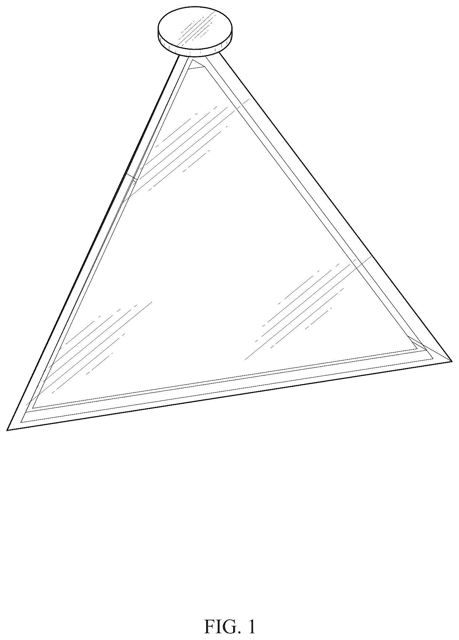 Patent USD1076911 Figure 1 – Communication device for facilitating communication using light radiation