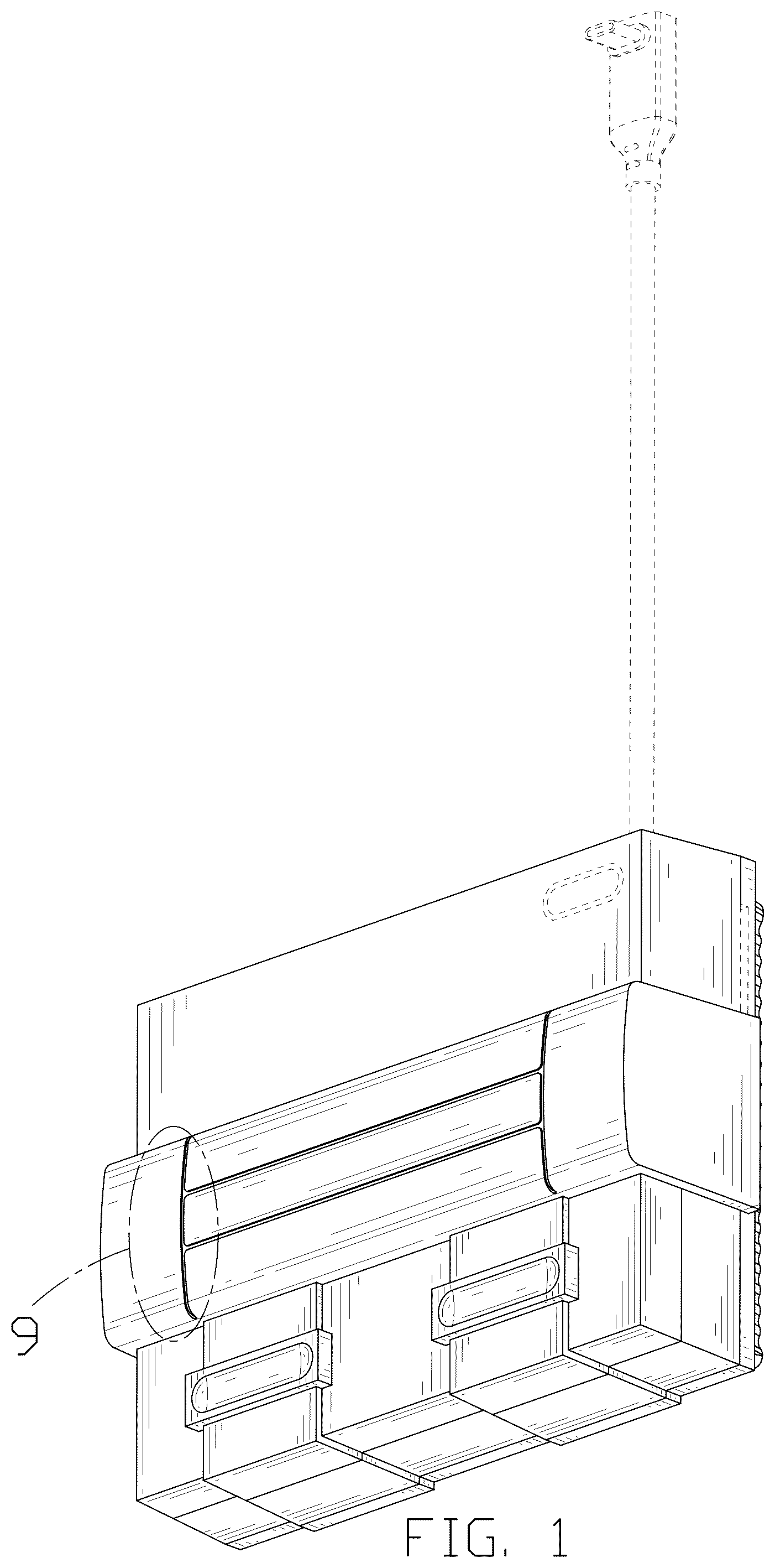 Patent USD1076920 Figure 1 – Multi-function hub