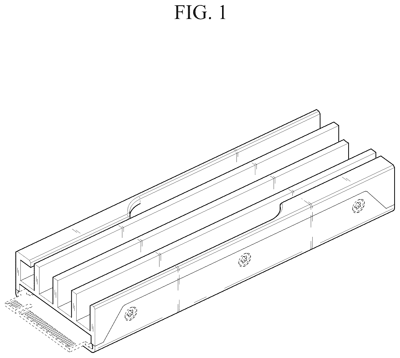 Patent USD1076922 — Solid state drive memory device — Figure 1