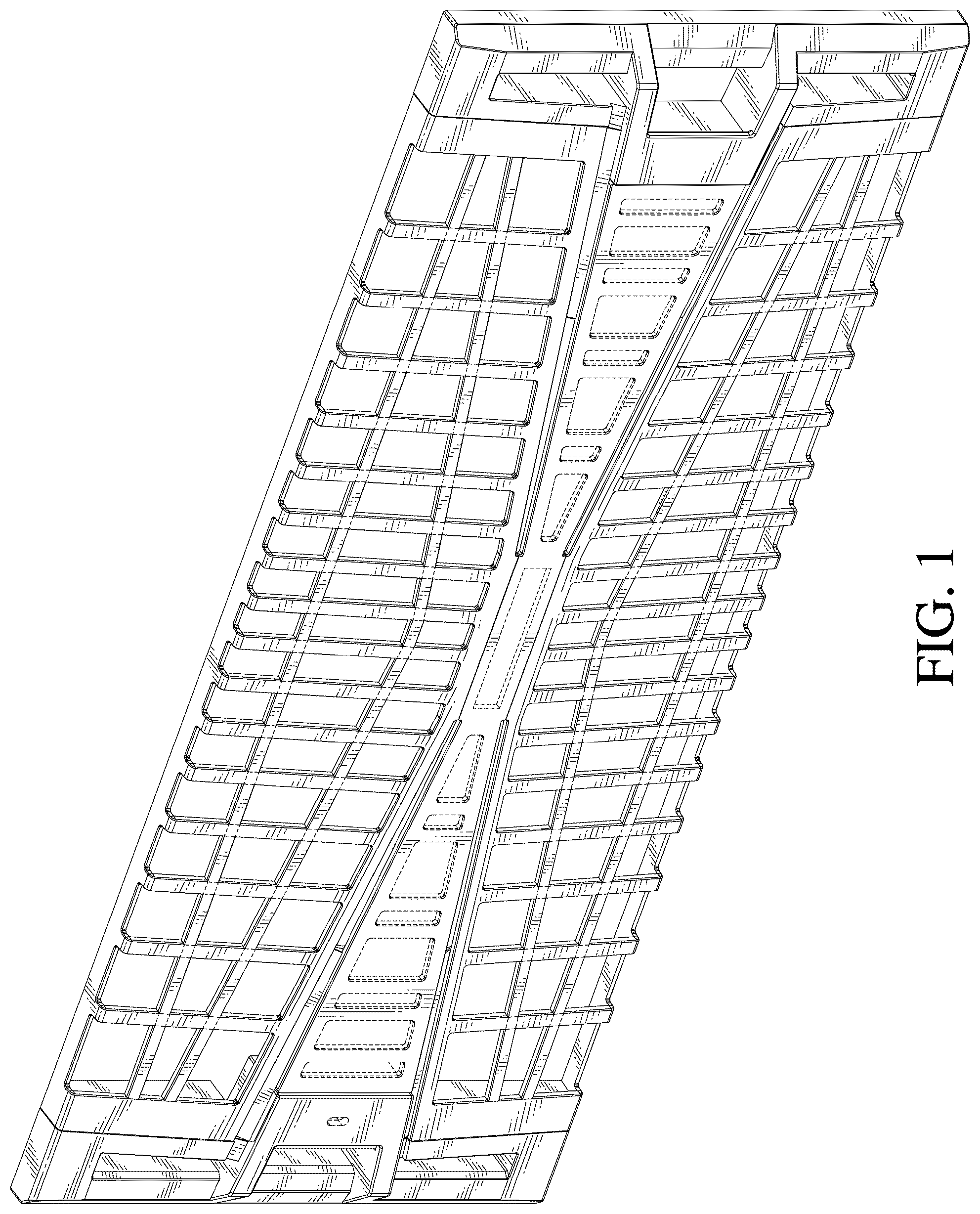 Patent USD1076924 — Rack server bezel — Figure 1