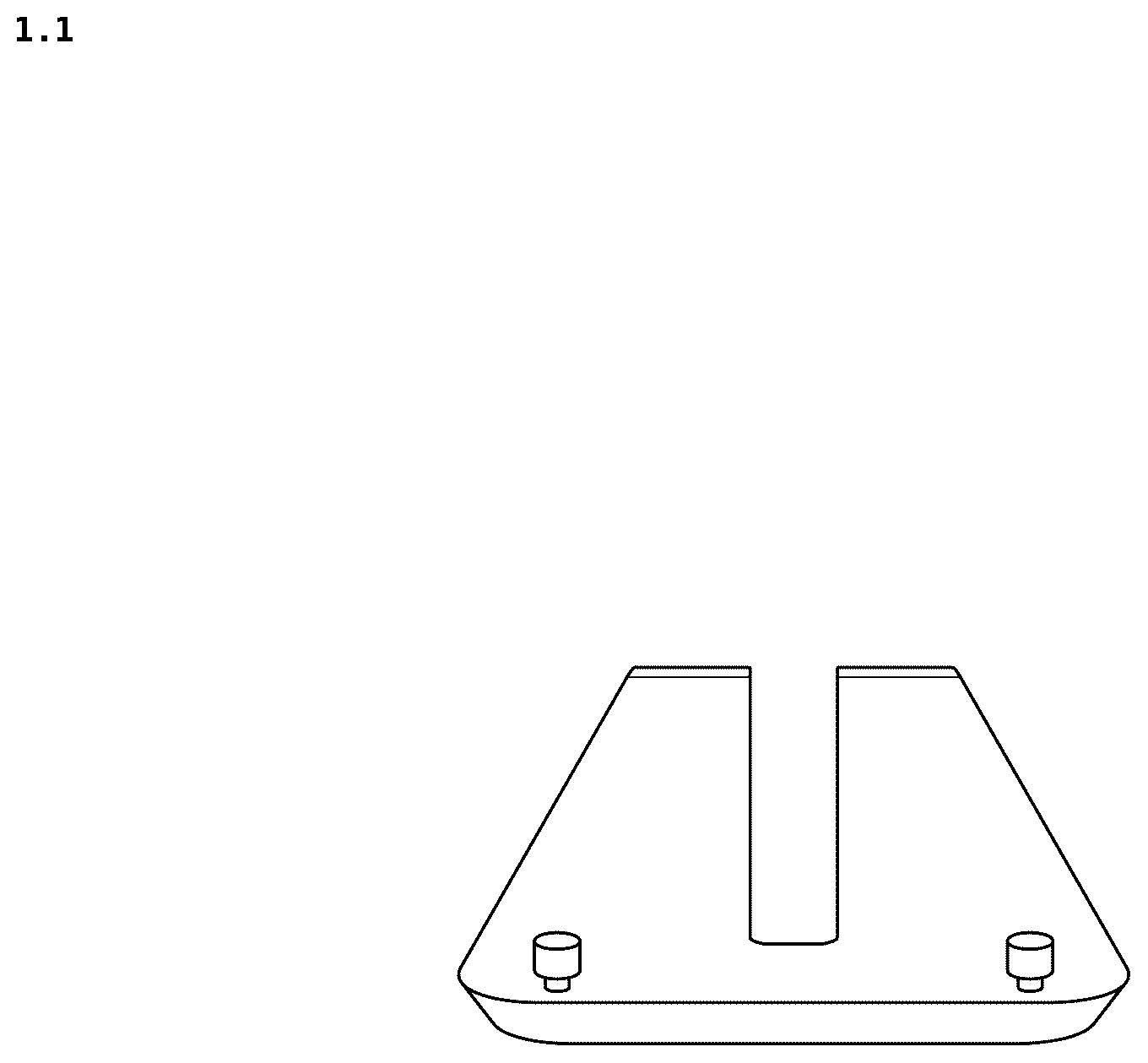 Patent USD1076926 Figure 1 – Stand for electronic equipment