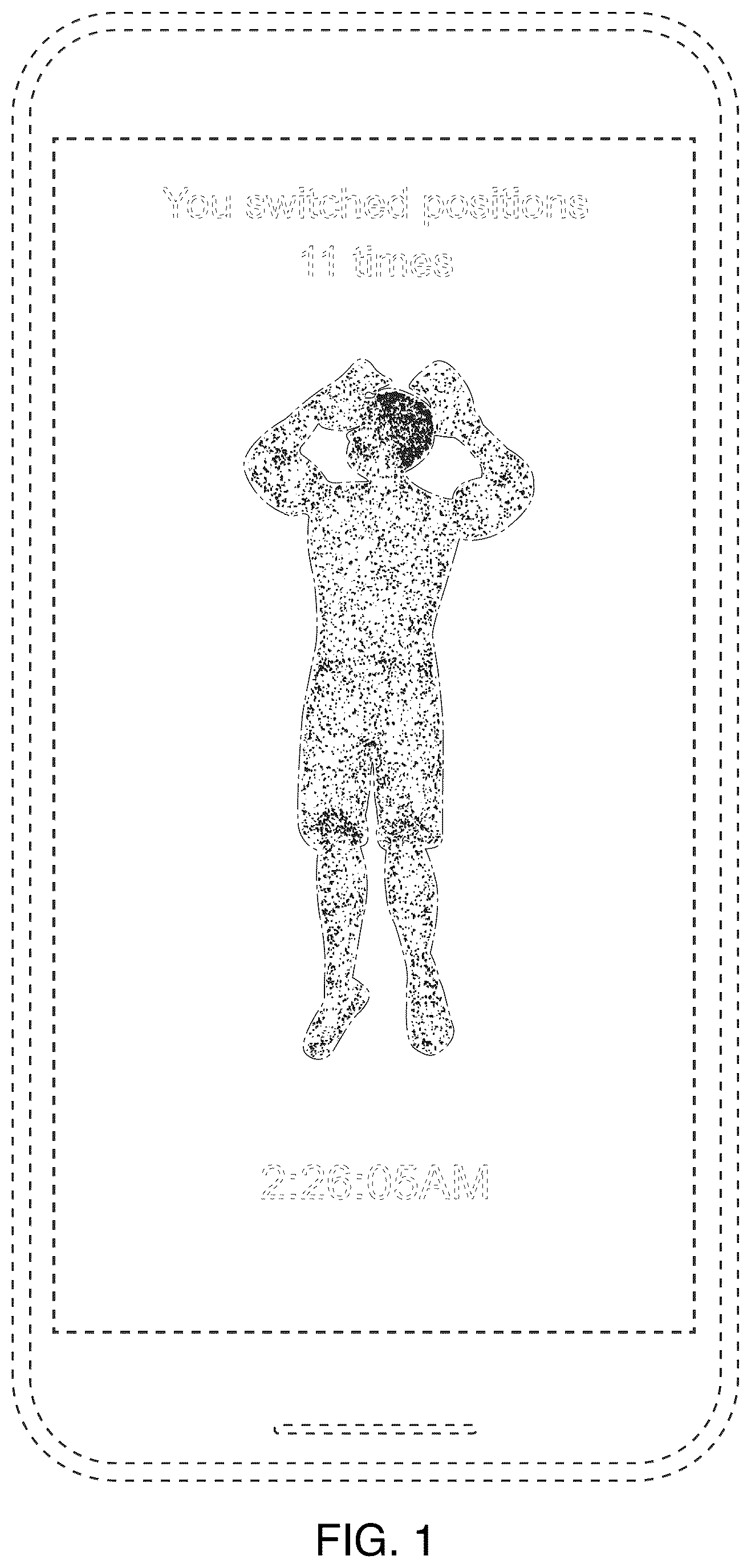 Patent USD1076953 — Display screen with animated graphical user interface — Figure 1