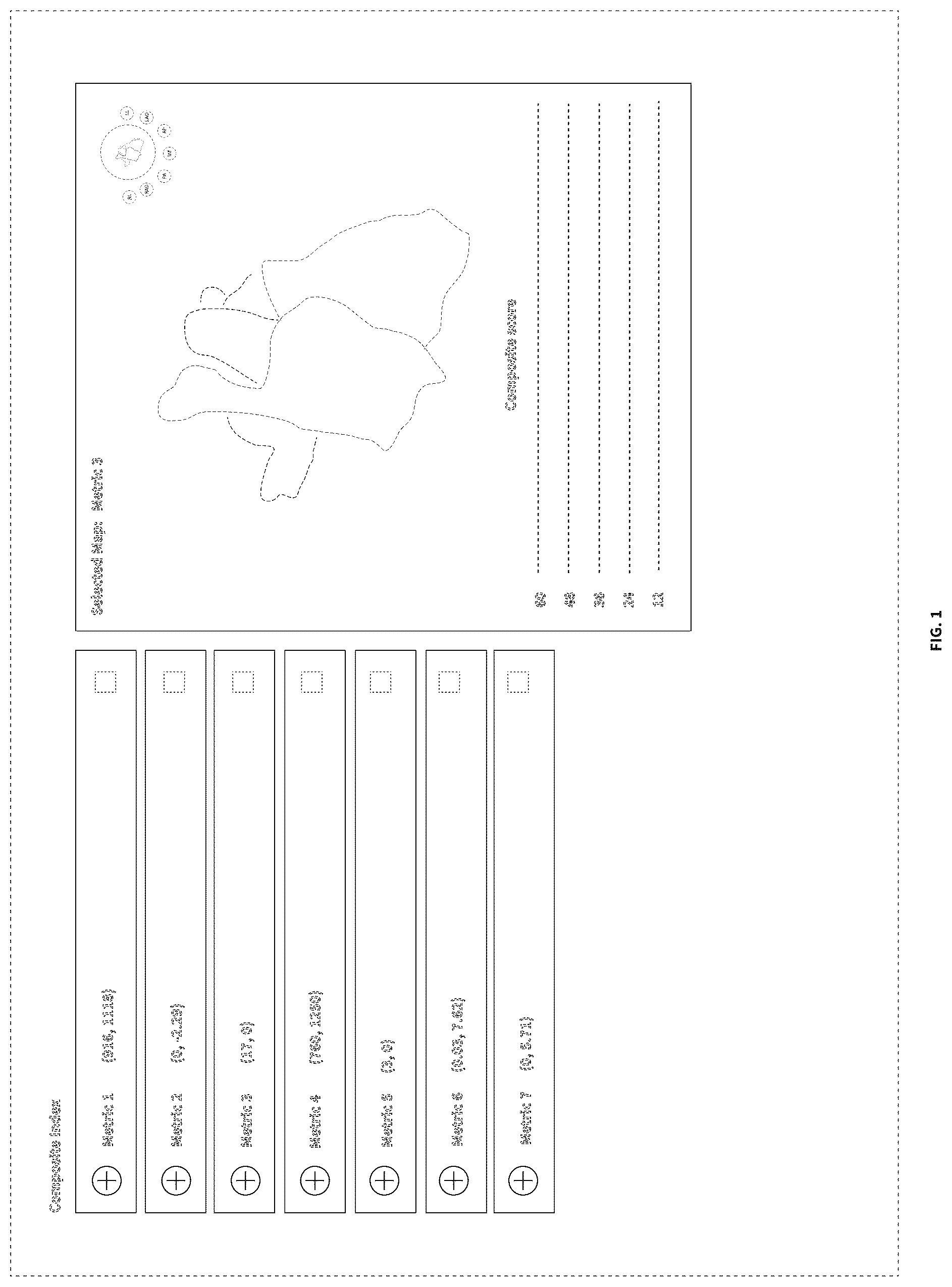 Patent USD1076956 Figure 1 – Display screen with transitional graphical user interface for an electro-anatomical mapping application
