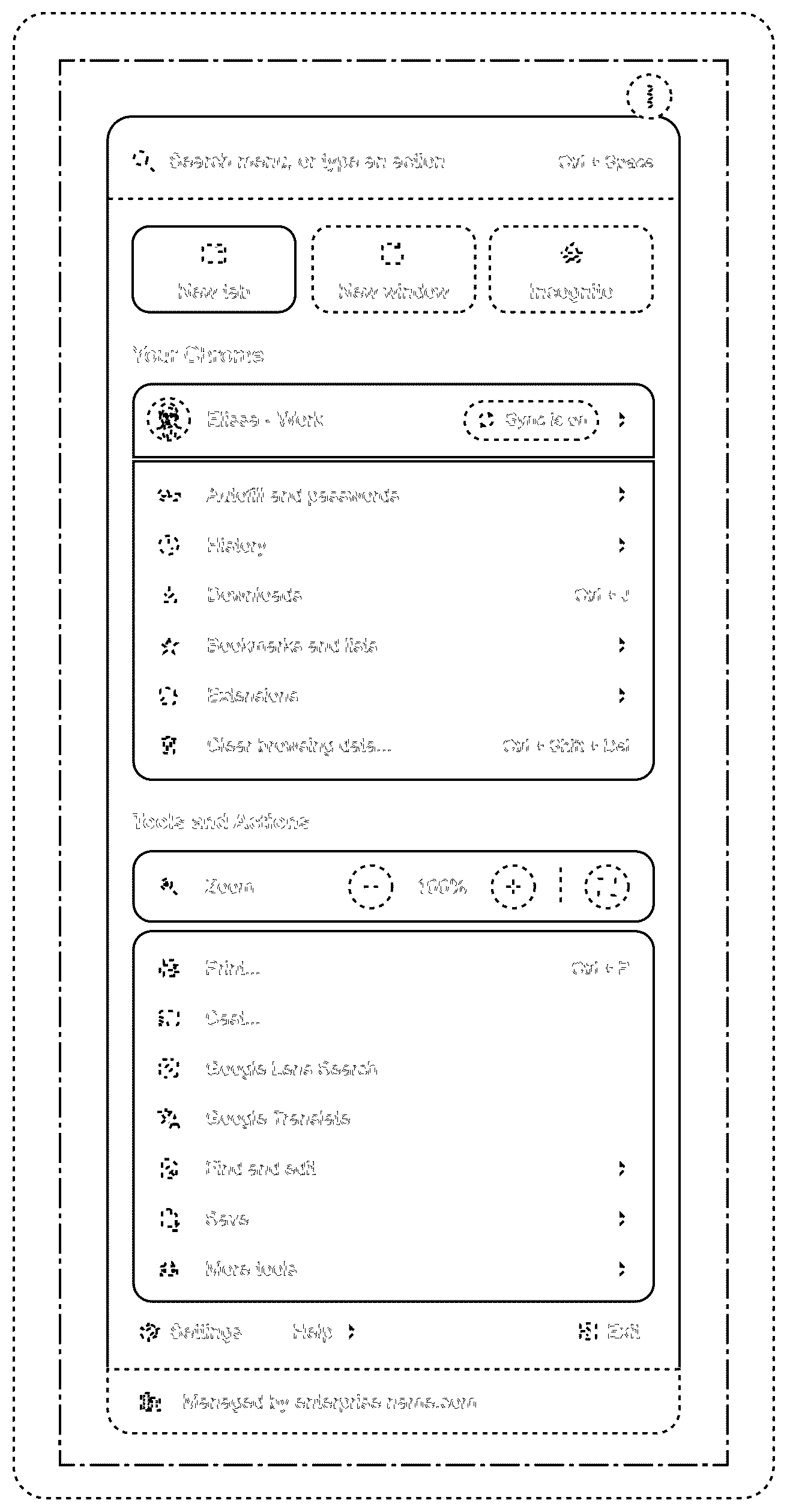 Patent USD1076962 — Display screen with graphical user interface — Figure 1
