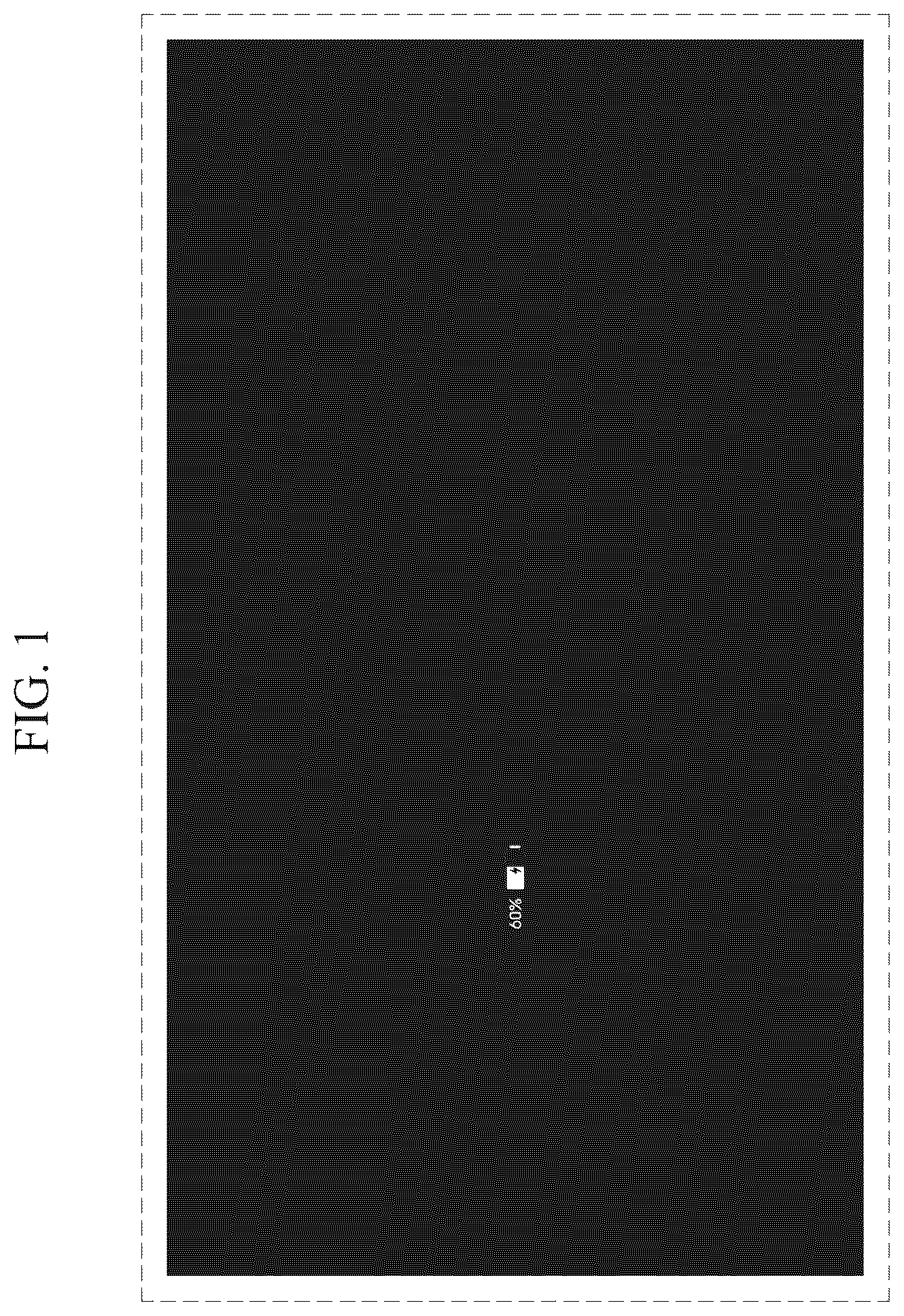 Patent USD1076971 — Display panel with graphical user interface — Figure 1