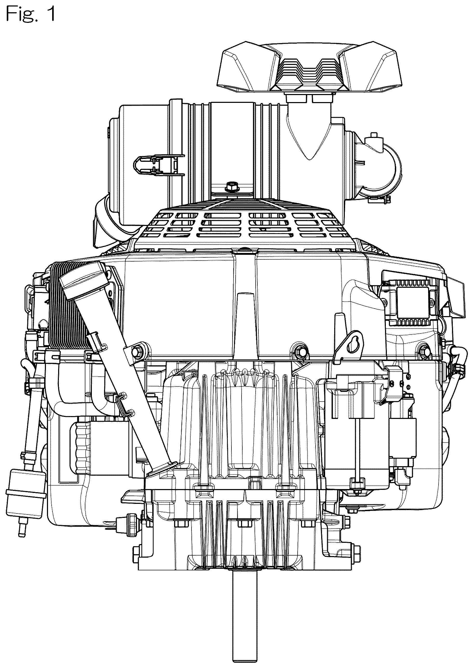 Patent USD1076981 — Internal combustion engine — Figure 1