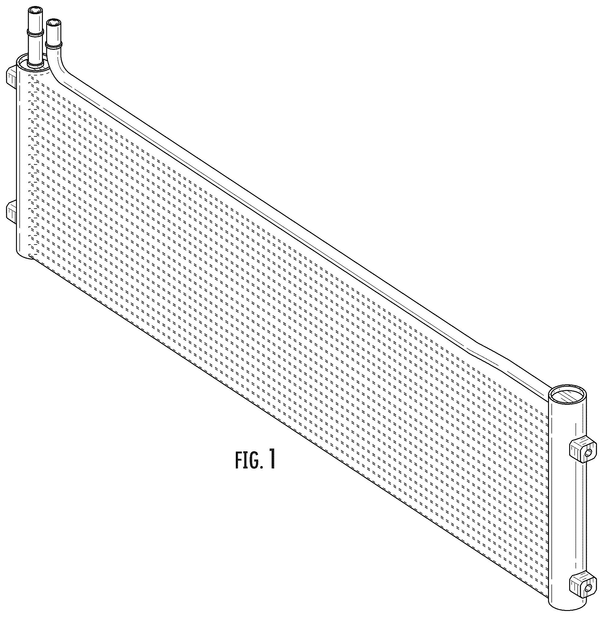 Patent USD1076984 — Automotive transmission cooler — Figure 1