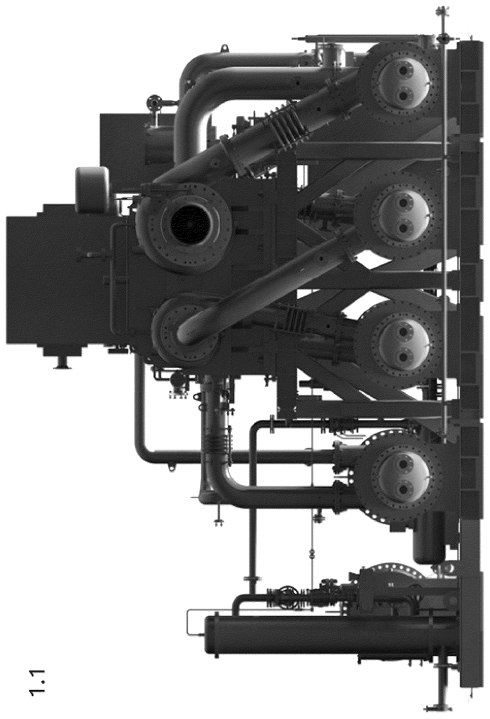 Patent USD1076986 Figure 1 – Centrifugal compressor