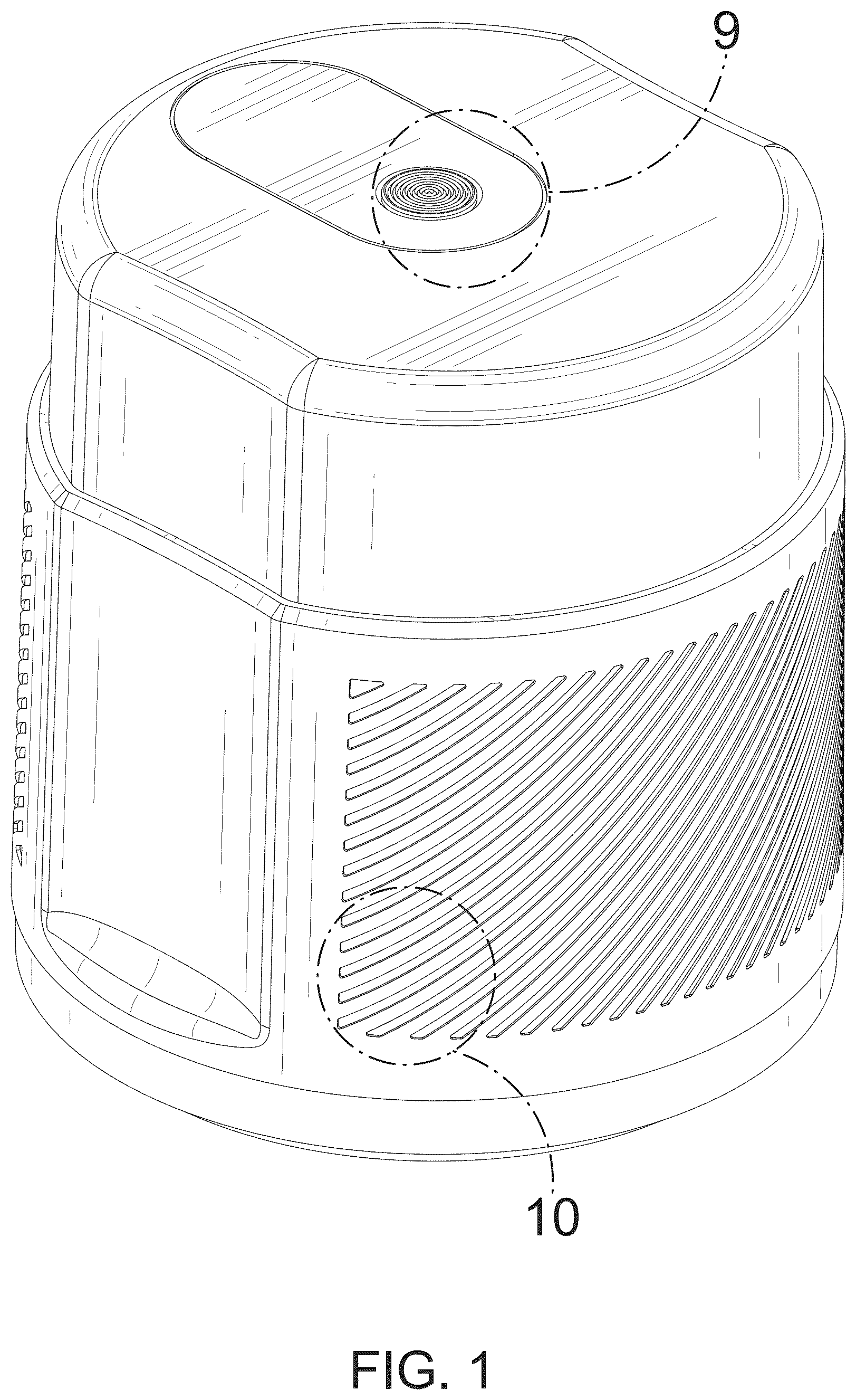 Patent USD1077005 — Vacuum machine — Figure 1