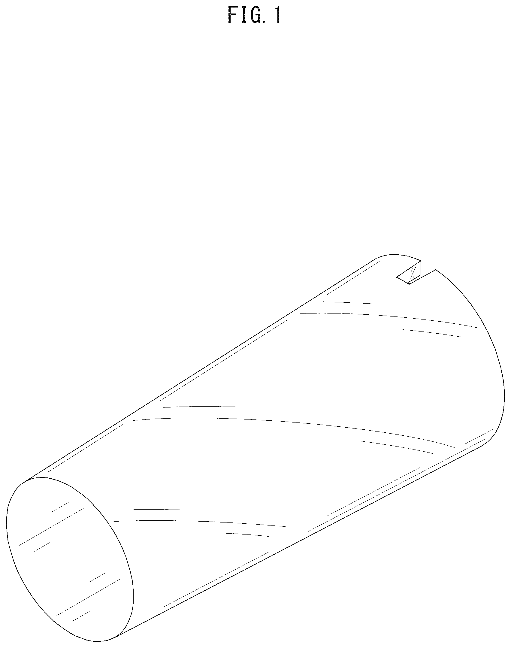 Patent USD1077012 — Lens for infrared radiation sensor — Figure 1