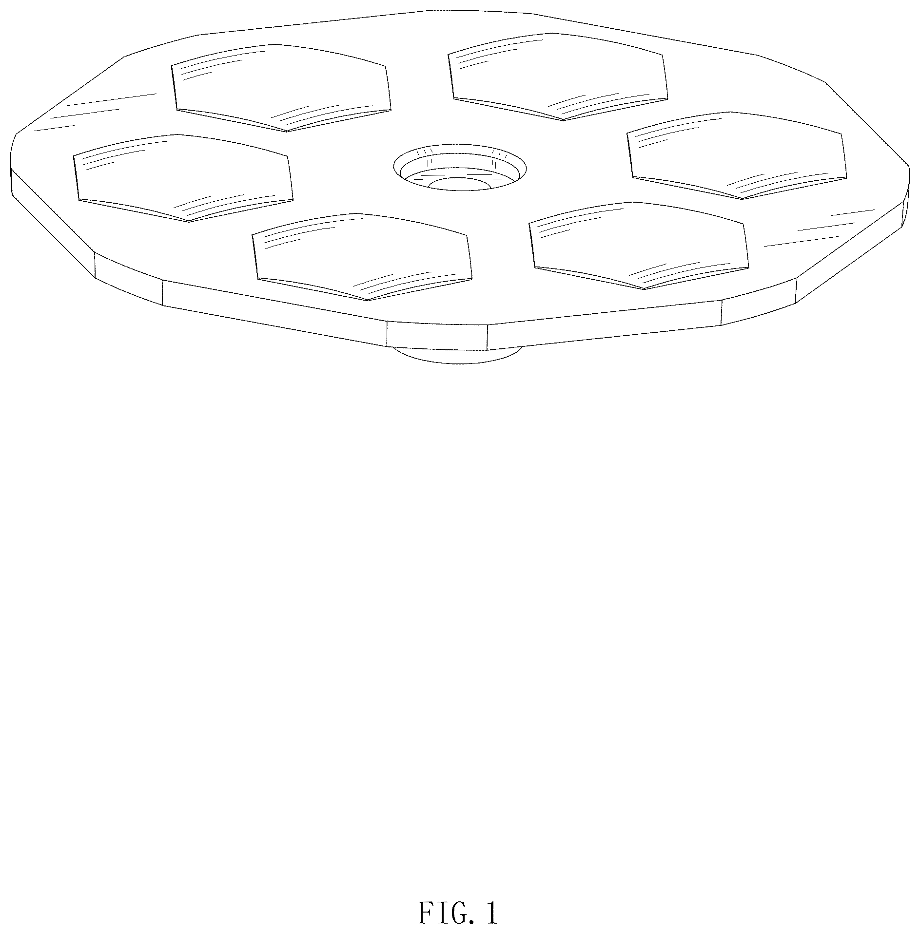 Patent USD1077013 — Lens — Figure 1