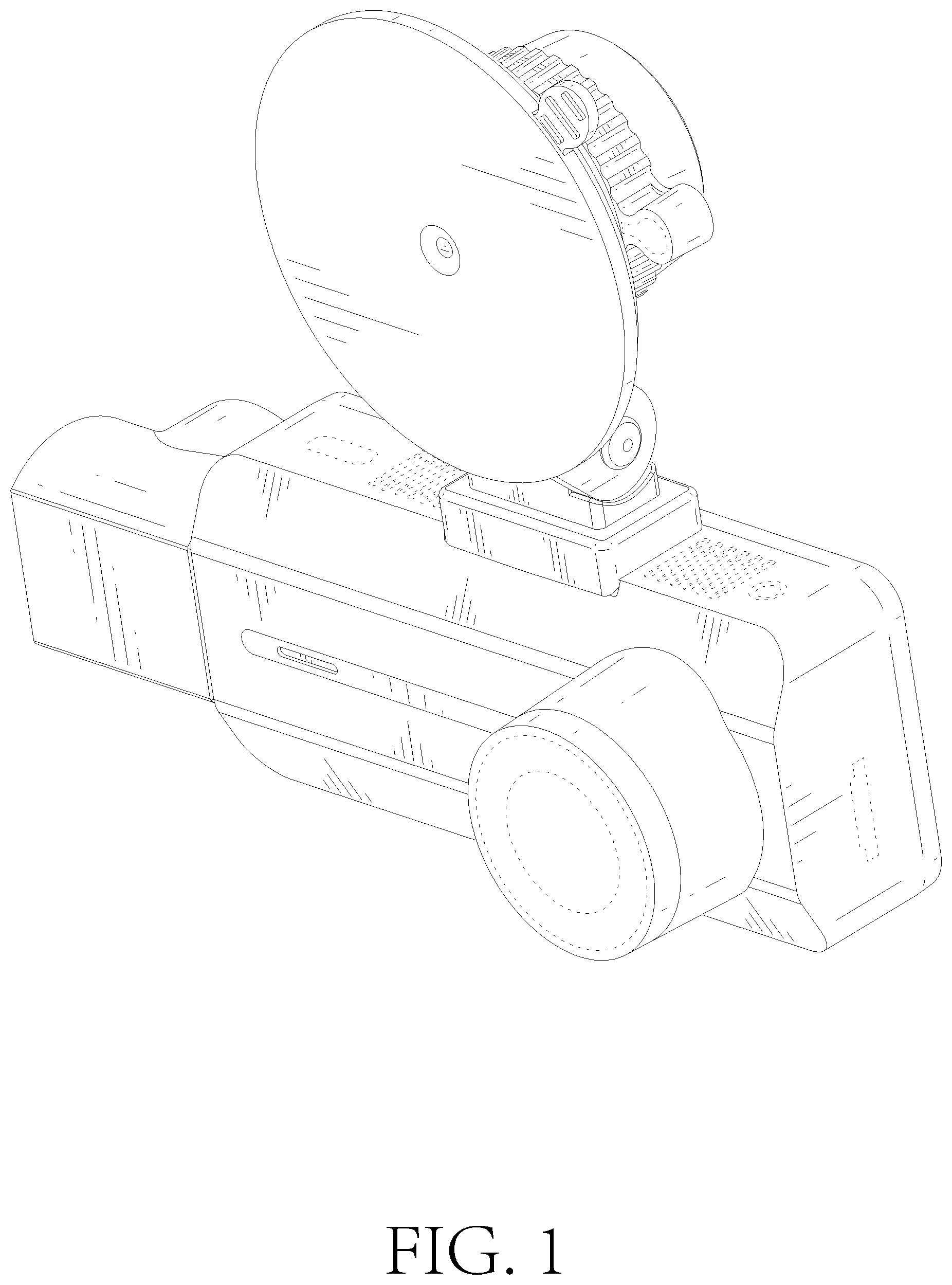 Patent USD1077017 Figure 1 – Car recorder