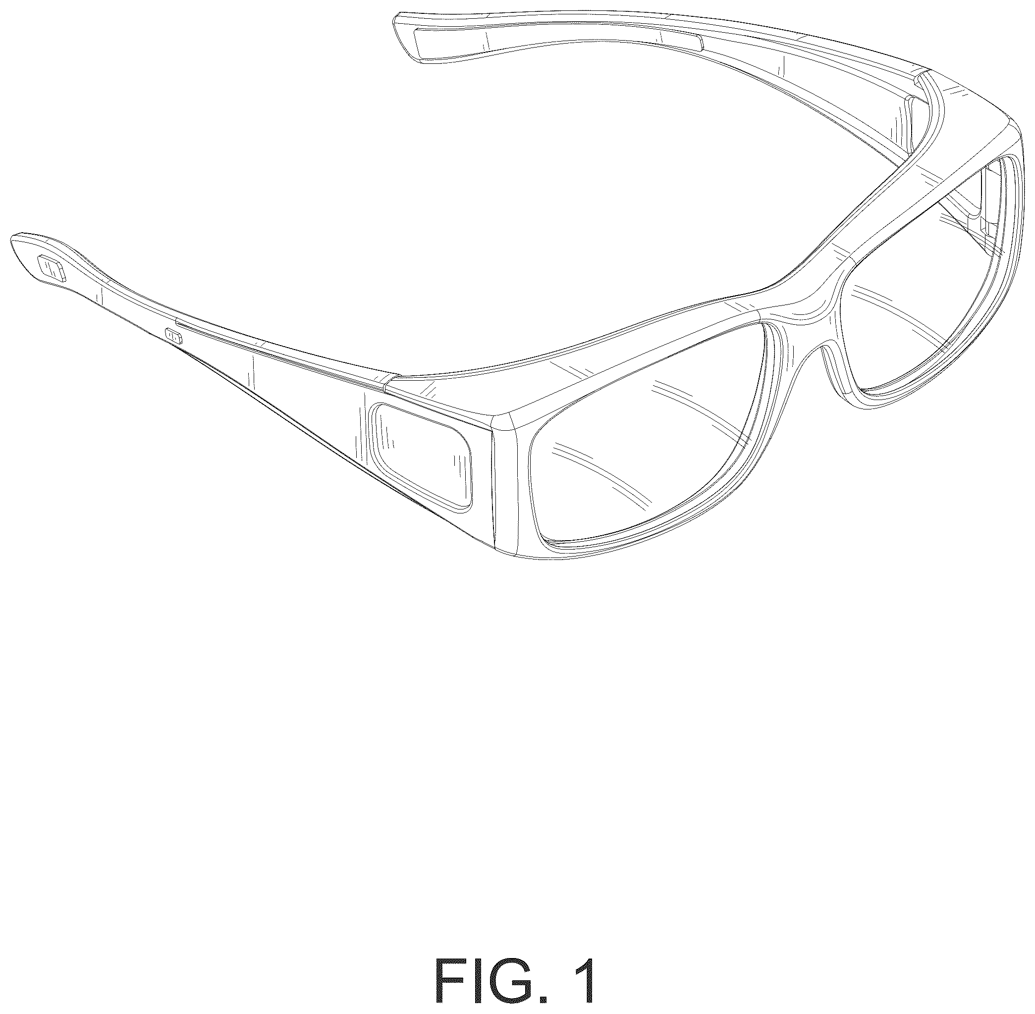 Patent USD1077040 — Eyewear — Figure 1