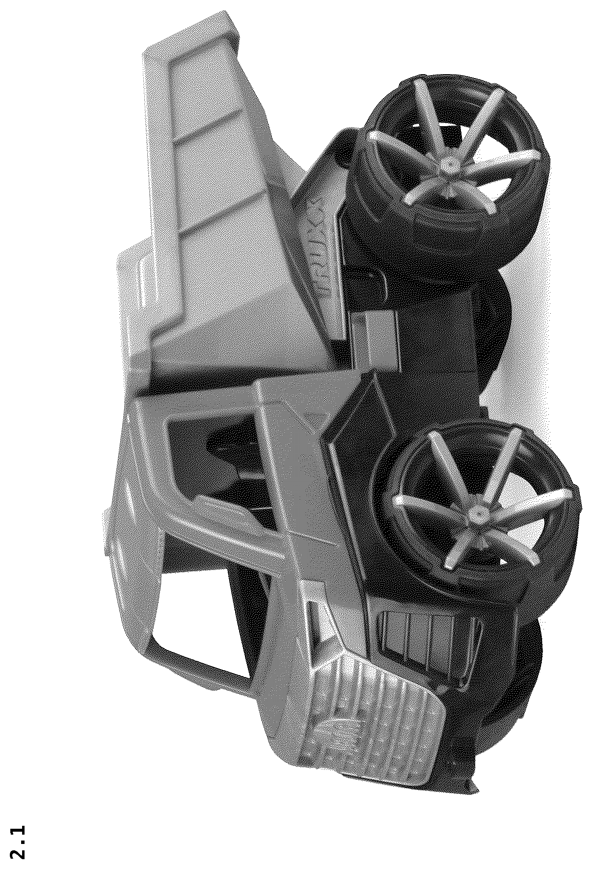 Patent USD1077077 — Toy vehicle — Figure 1