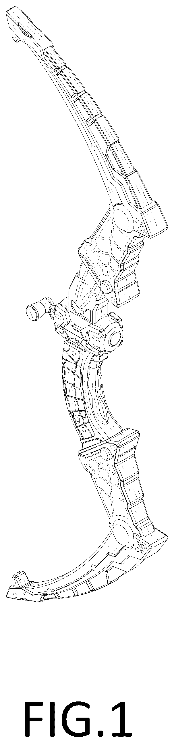 Patent USD1077079 — Toy bow — Figure 1