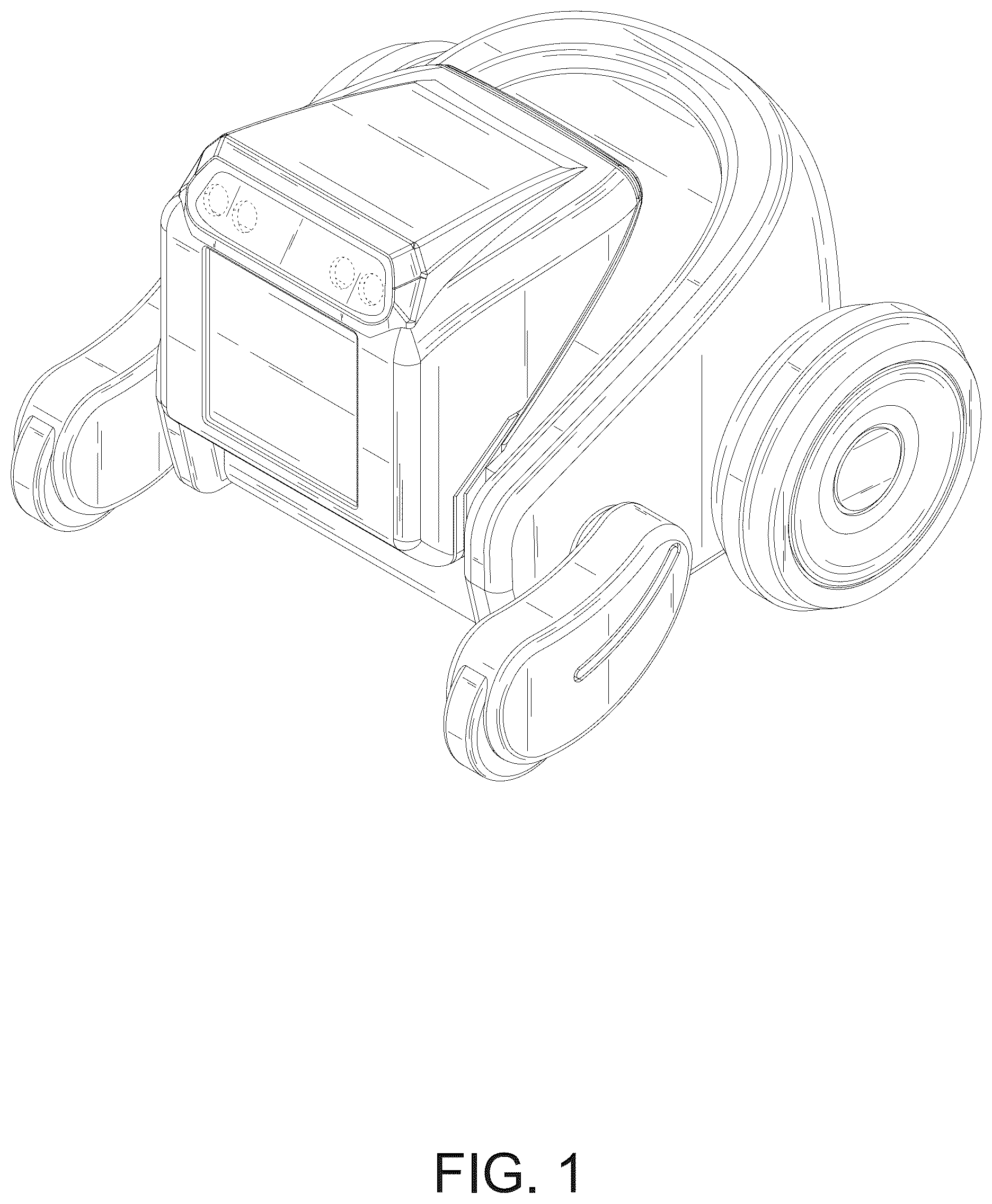 Patent USD1077082 Figure 1 – Toy robot