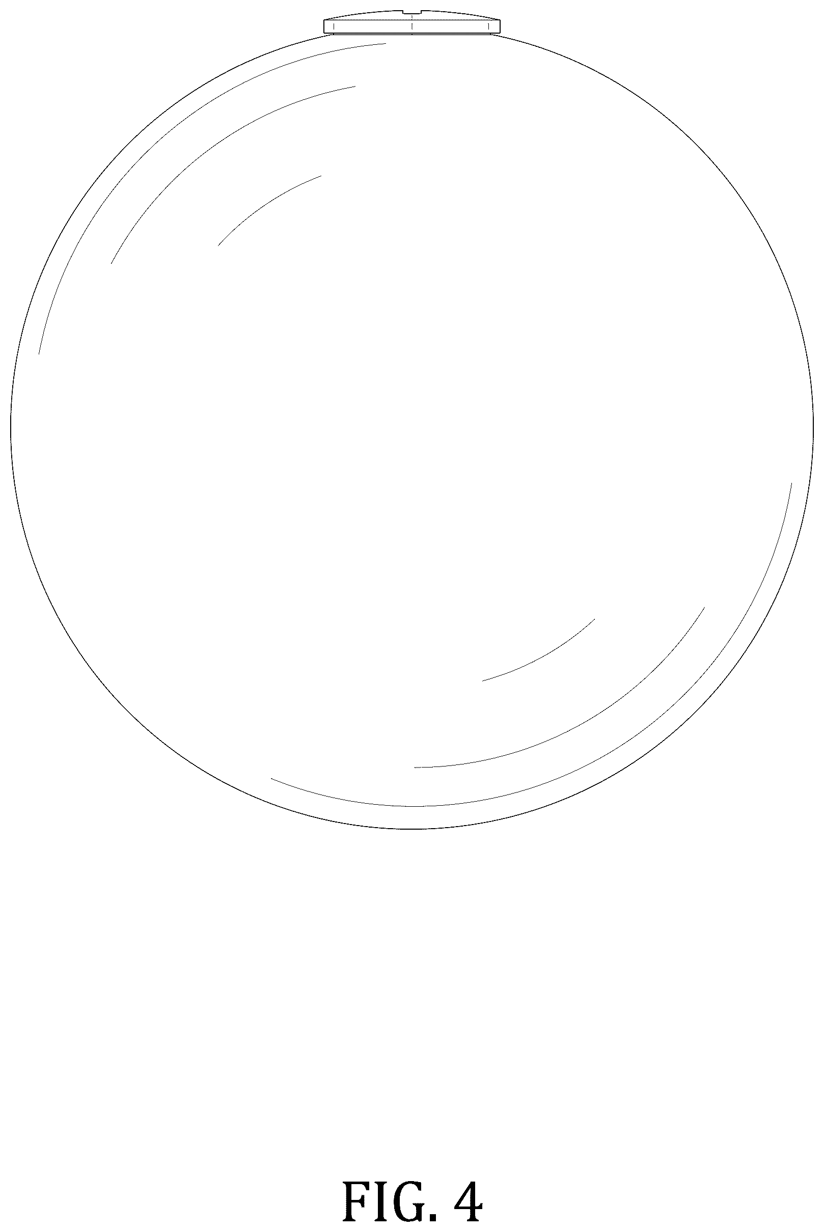 Patent USD1077098 Figure 4 – Luminous hockey ball