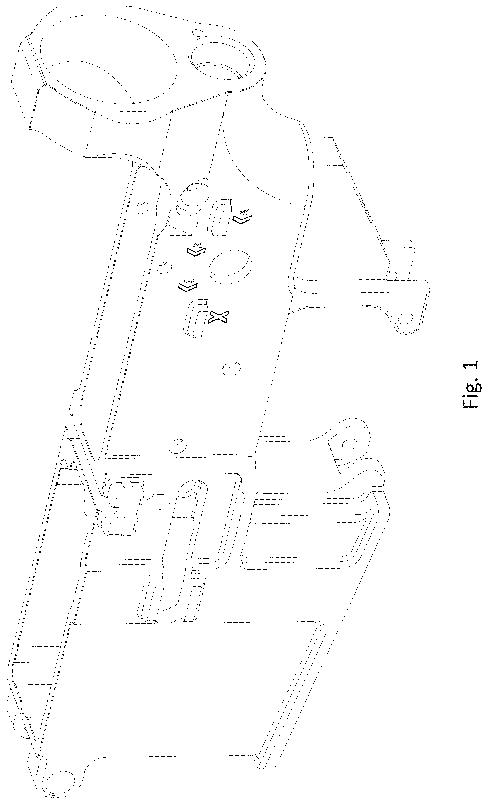 Patent USD1077122 — Firearm lower receiver — Figure 1