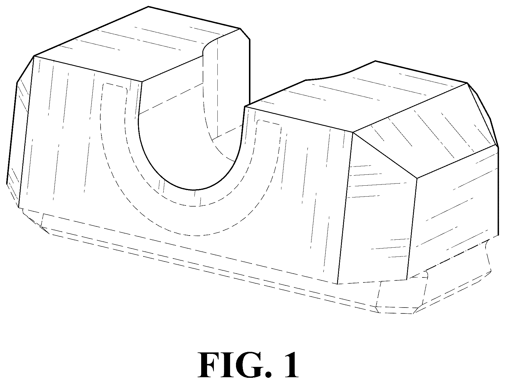 Patent USD1077123 — Firearm sight — Figure 1