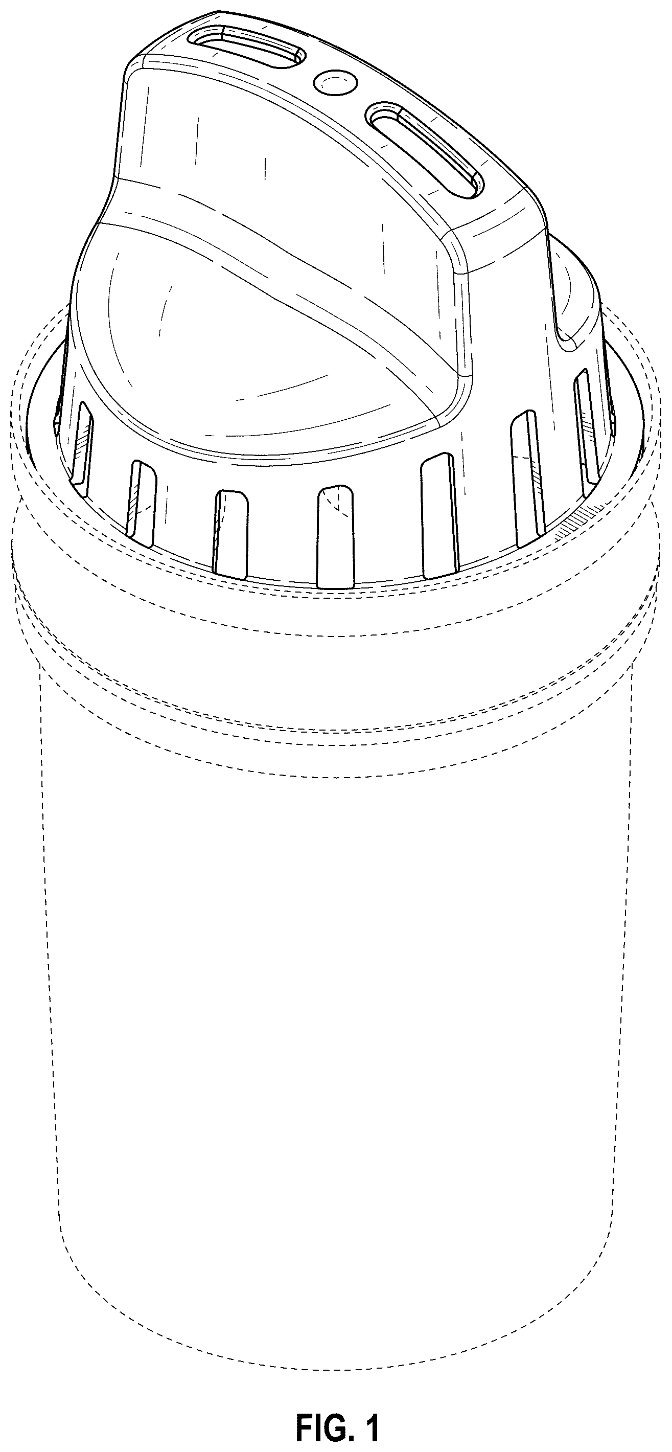 Patent USD1077132 — Filter cartridge — Figure 1