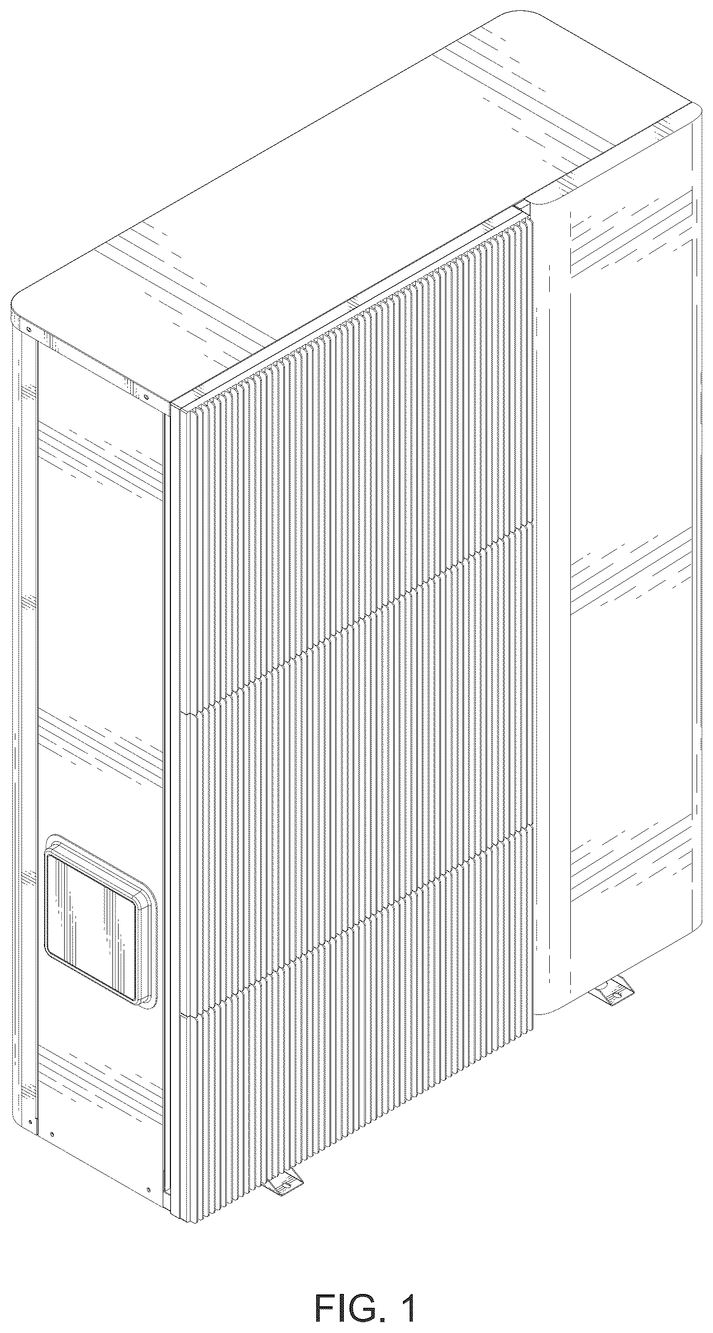 Patent USD1077159 Figure 1 – Heat pump