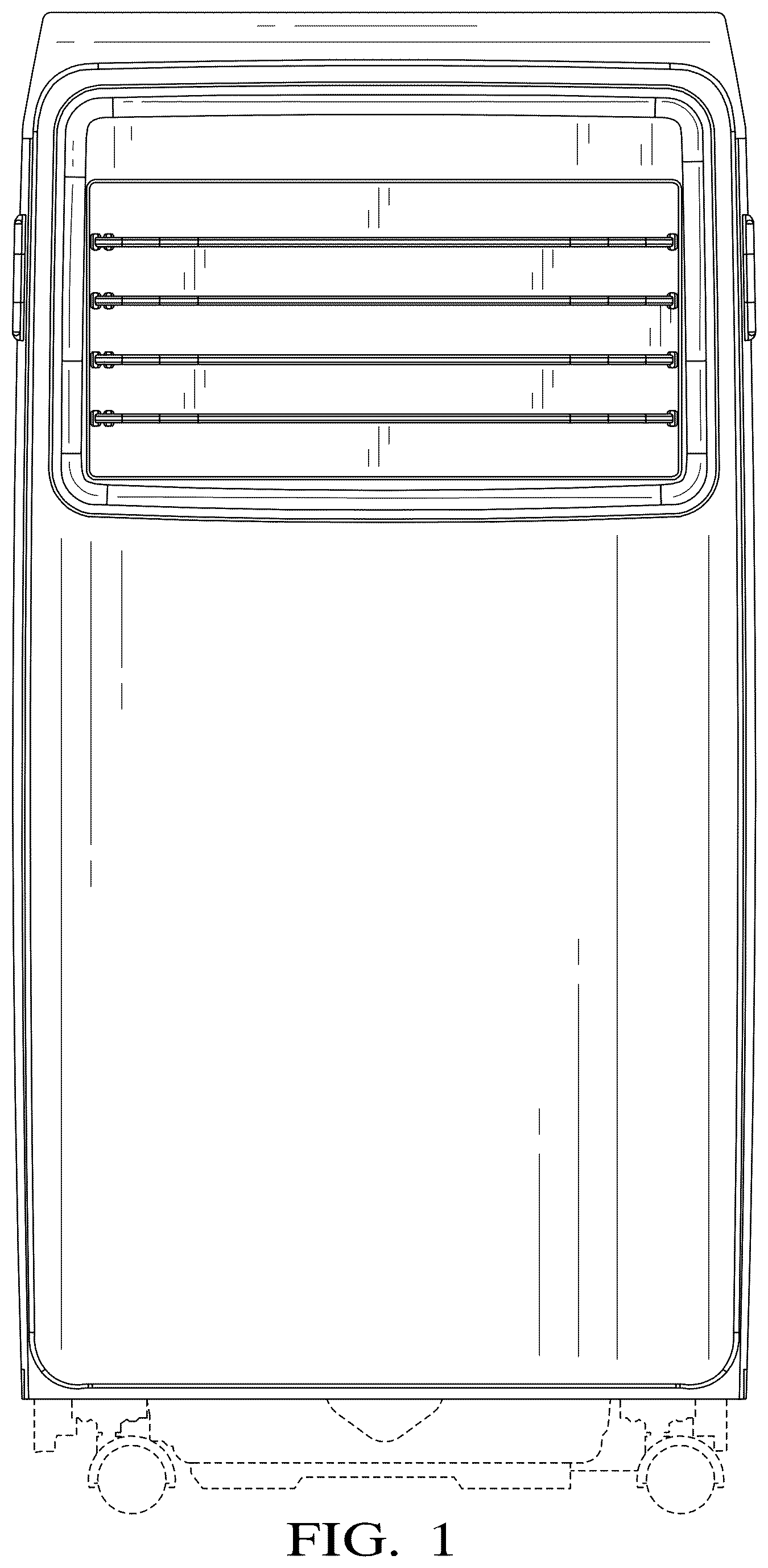 Patent USD1077162 — Portable air conditioner — Figure 1