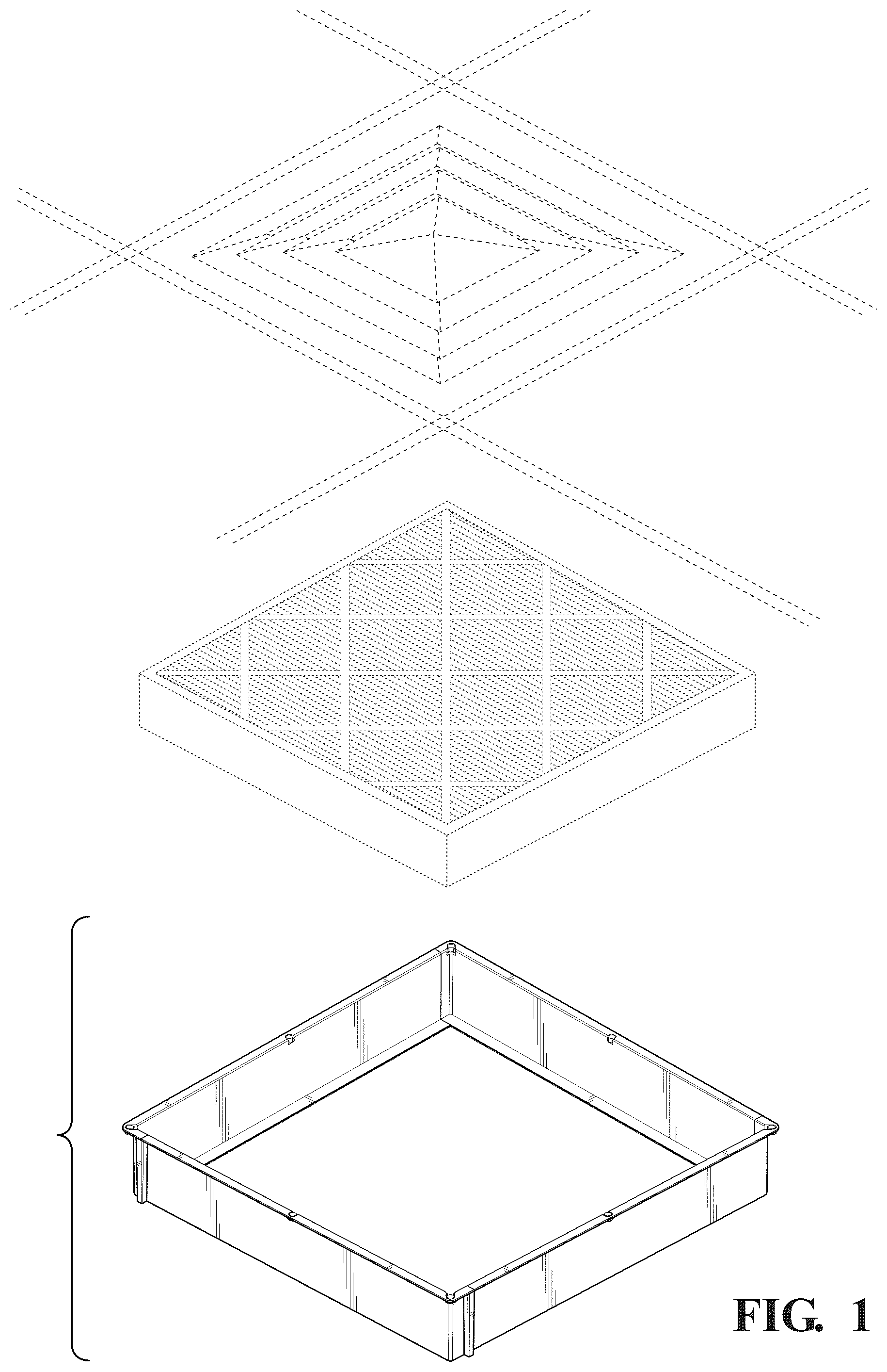 Patent USD1077171 — Multi-piece air filter housing — Figure 1