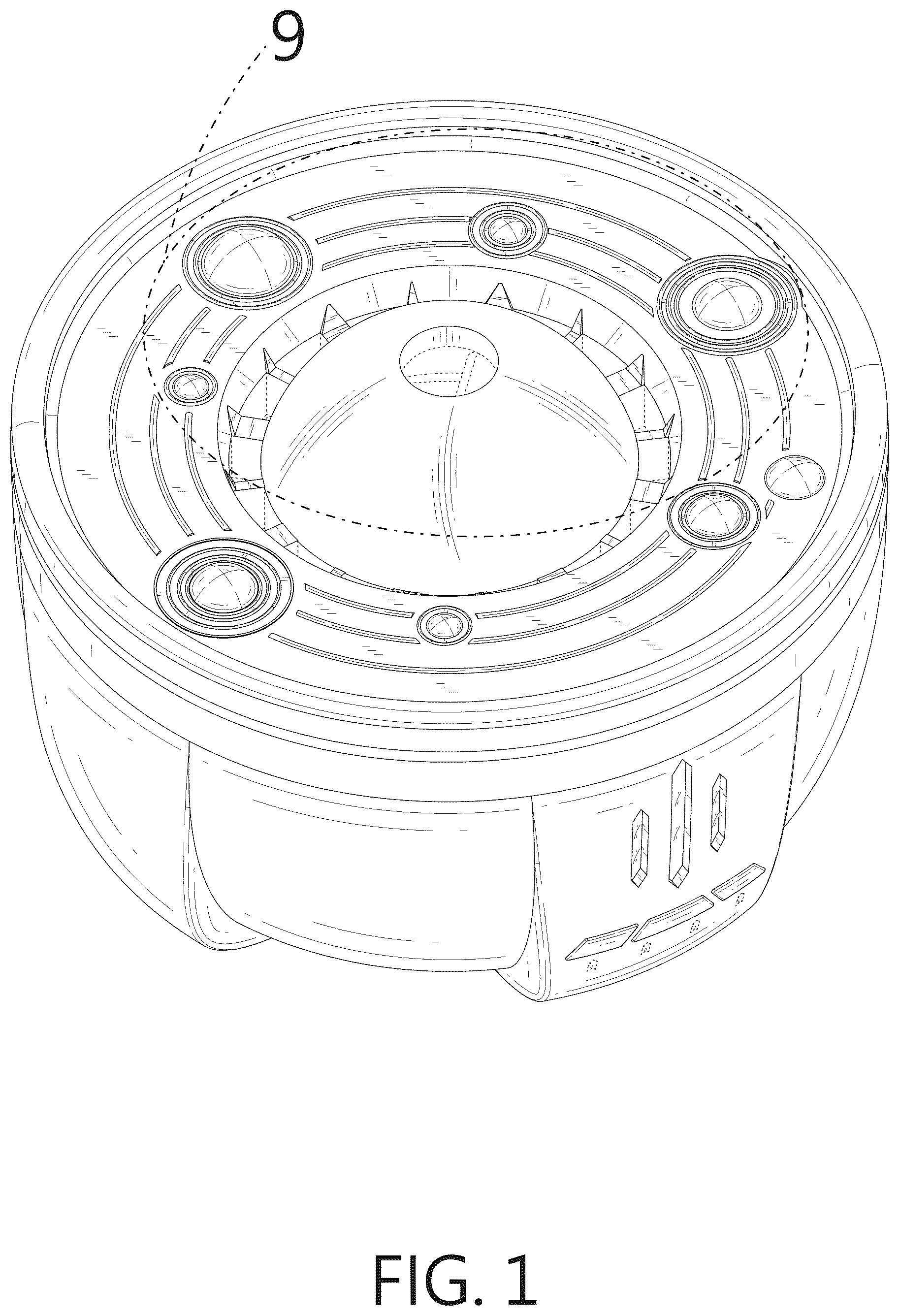 Patent USD1077175 Figure 1 – Aroma diffuser